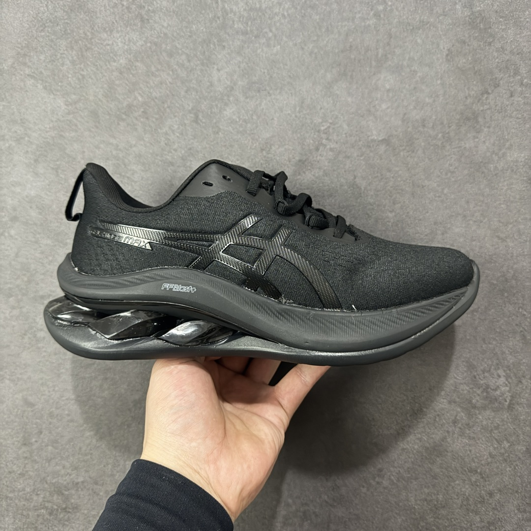 【公司级】Asics GEL-KINSEI MAX 亚瑟士专业跑鞋 #采用工程弹性双层再生针织密度鞋面材质,后跟3D可视GEL缓震乳胶物料 #升级FF BLAST PLUS全新缓震中底部位科技材质,外置高耐磨橡胶外底 稳步升级 货号:1011B696-001 尺码:40-45-选品中心