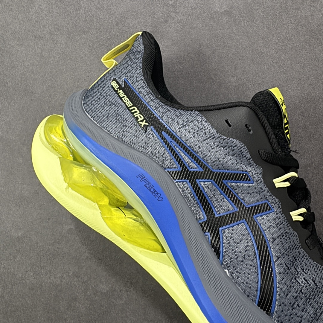 图片[6]-【公司级】Asics GEL-KINSEI MAX 亚瑟士专业跑鞋 #采用工程弹性双层再生针织密度鞋面材质，后跟3D可视GEL缓震乳胶物料 #升级FF BLAST PLUS全新缓震中底部位科技材质，外置高耐磨橡胶外底 稳步升级 货号：1011B696-021 尺码：40-45-选品中心