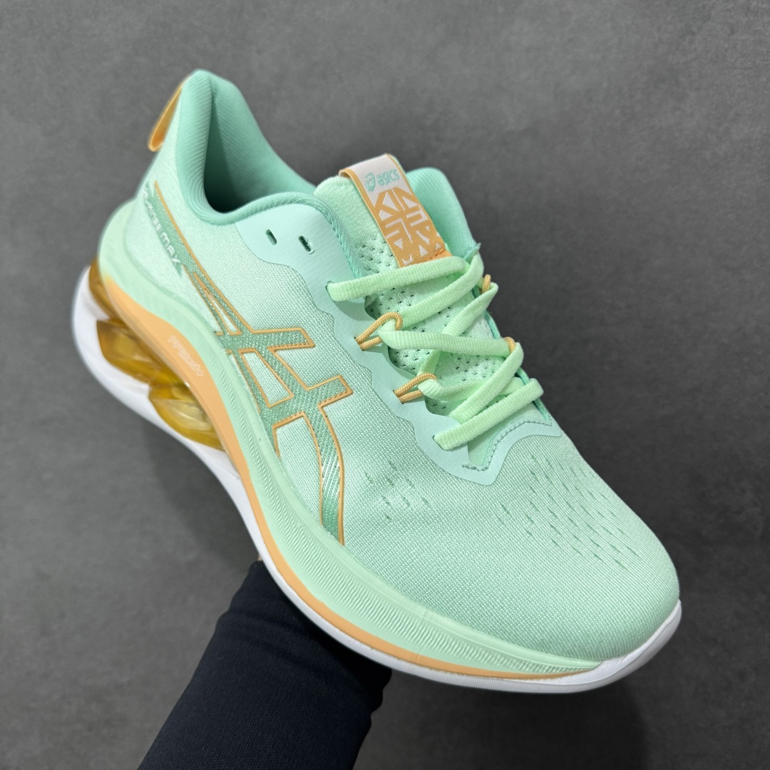图片[3]-【公司级】Asics GEL-KINSEI MAX 亚瑟士专业跑鞋 #采用工程弹性双层再生针织密度鞋面材质，后跟3D可视GEL缓震乳胶物料 #升级FF BLAST PLUS全新缓震中底部位科技材质，外置高耐磨橡胶外底 稳步升级 货号：1012B512-300 尺码：40-45-选品中心