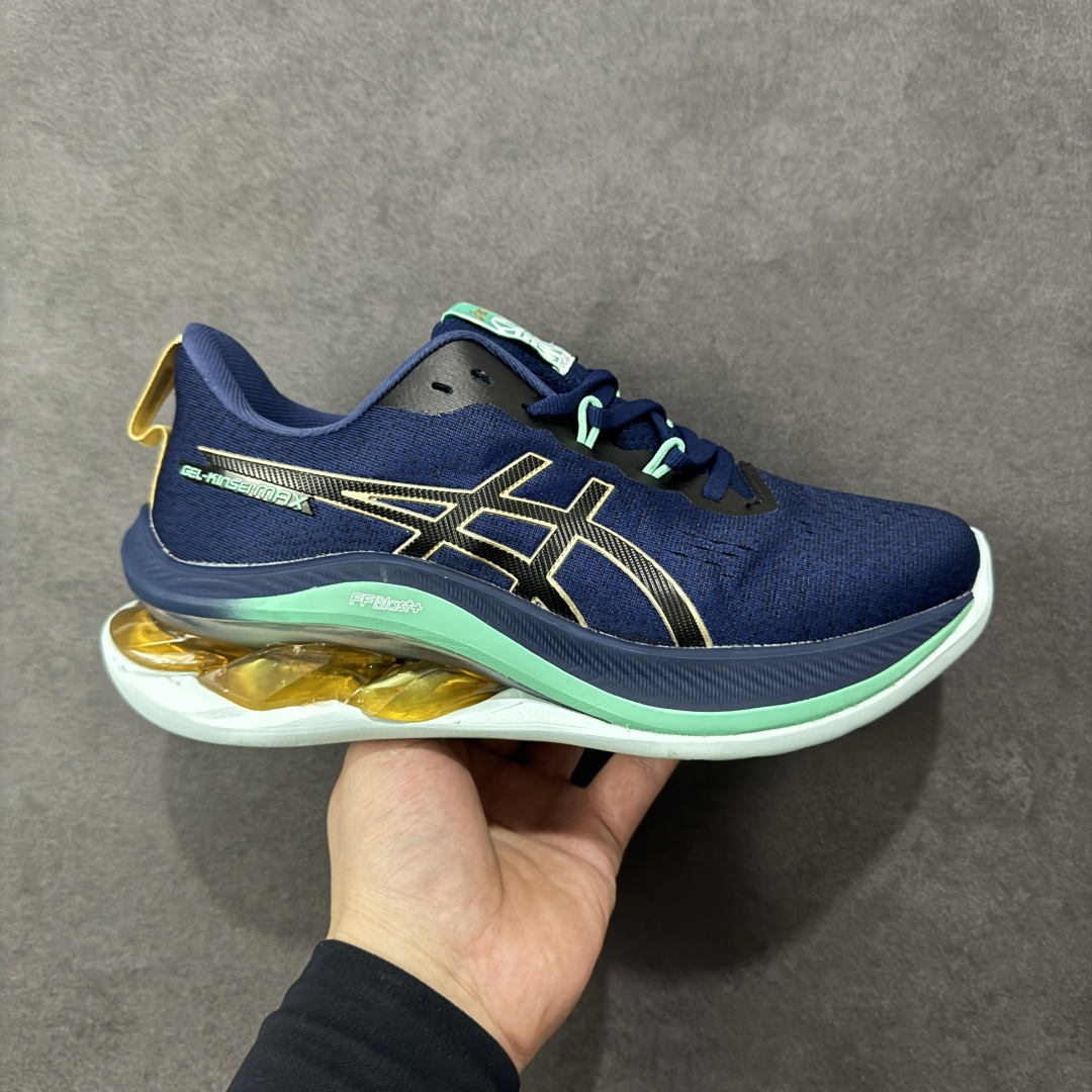 【公司级】Asics GEL-KINSEI MAX 亚瑟士专业跑鞋 #采用工程弹性双层再生针织密度鞋面材质,后跟3D可视GEL缓震乳胶物料 #升级FF BLAST PLUS全新缓震中底部位科技材质,外置高耐磨橡胶外底 稳步升级 货号: 尺码:40-45-选品中心