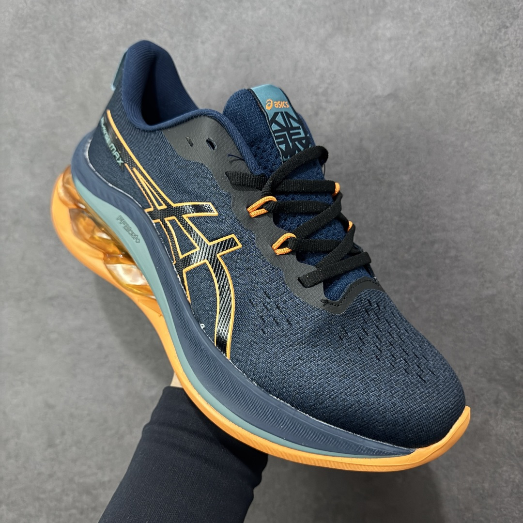 图片[3]-【公司级】Asics GEL-KINSEI MAX 亚瑟士专业跑鞋 #采用工程弹性双层再生针织密度鞋面材质，后跟3D可视GEL缓震乳胶物料 #升级FF BLAST PLUS全新缓震中底部位科技材质，外置高耐磨橡胶外底 稳步升级 货号：1011B696-400 尺码：40-45-选品中心