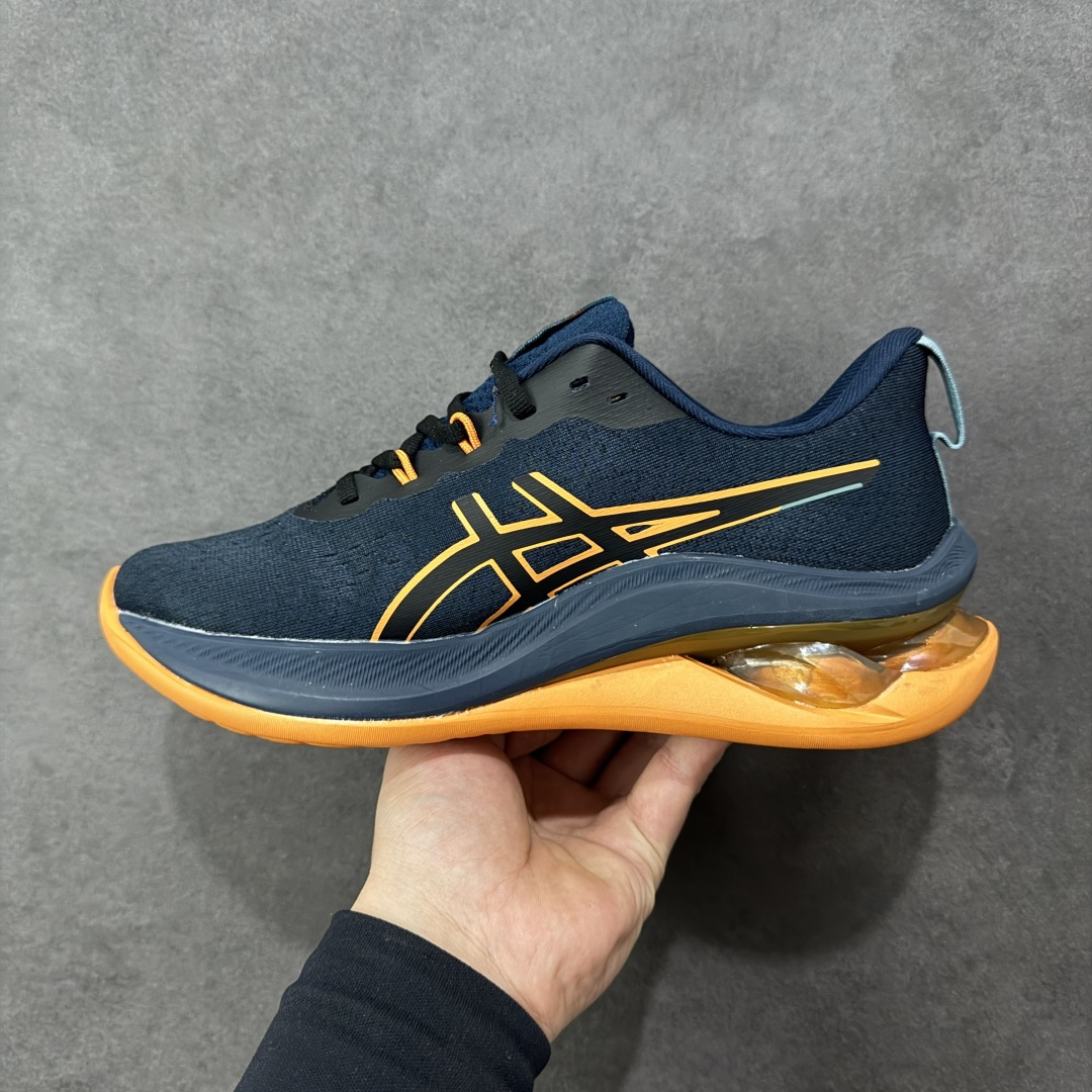 图片[2]-【公司级】Asics GEL-KINSEI MAX 亚瑟士专业跑鞋 #采用工程弹性双层再生针织密度鞋面材质，后跟3D可视GEL缓震乳胶物料 #升级FF BLAST PLUS全新缓震中底部位科技材质，外置高耐磨橡胶外底 稳步升级 货号：1011B696-400 尺码：40-45-选品中心