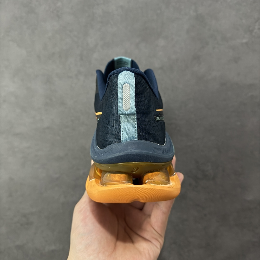 图片[4]-【公司级】Asics GEL-KINSEI MAX 亚瑟士专业跑鞋 #采用工程弹性双层再生针织密度鞋面材质，后跟3D可视GEL缓震乳胶物料 #升级FF BLAST PLUS全新缓震中底部位科技材质，外置高耐磨橡胶外底 稳步升级 货号：1011B696-400 尺码：40-45-选品中心