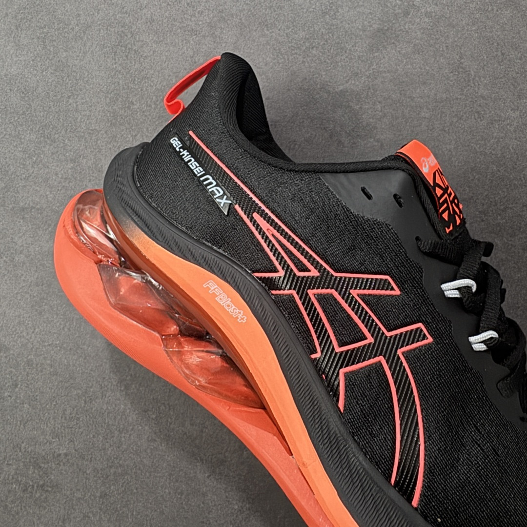图片[6]-【公司级】Asics GEL-KINSEI MAX 亚瑟士专业跑鞋 #采用工程弹性双层再生针织密度鞋面材质，后跟3D可视GEL缓震乳胶物料 #升级FF BLAST PLUS全新缓震中底部位科技材质，外置高耐磨橡胶外底 稳步升级 货号：1011B696-002 尺码：40-45-选品中心
