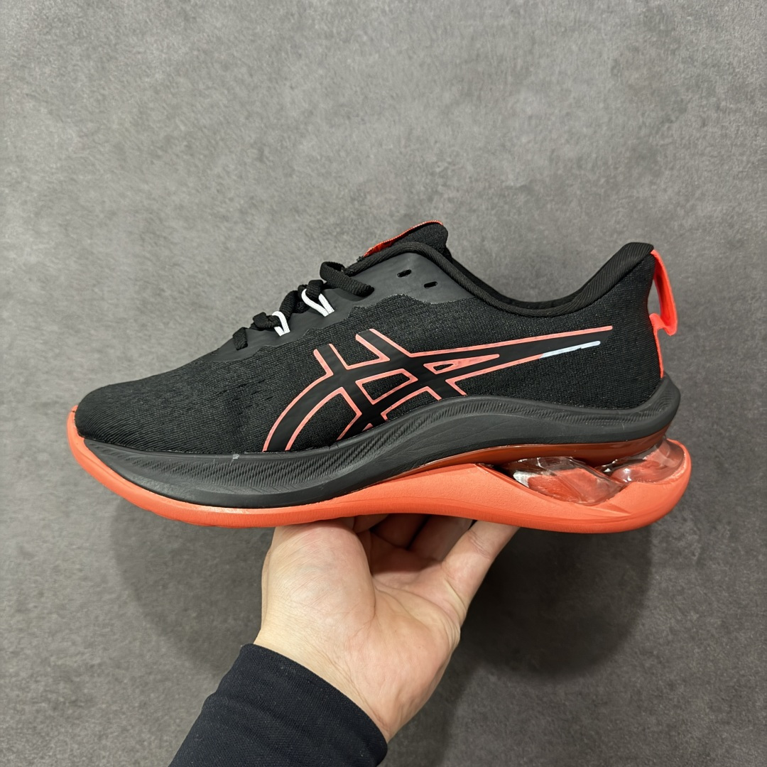 图片[2]-【公司级】Asics GEL-KINSEI MAX 亚瑟士专业跑鞋 #采用工程弹性双层再生针织密度鞋面材质，后跟3D可视GEL缓震乳胶物料 #升级FF BLAST PLUS全新缓震中底部位科技材质，外置高耐磨橡胶外底 稳步升级 货号：1011B696-002 尺码：40-45-选品中心