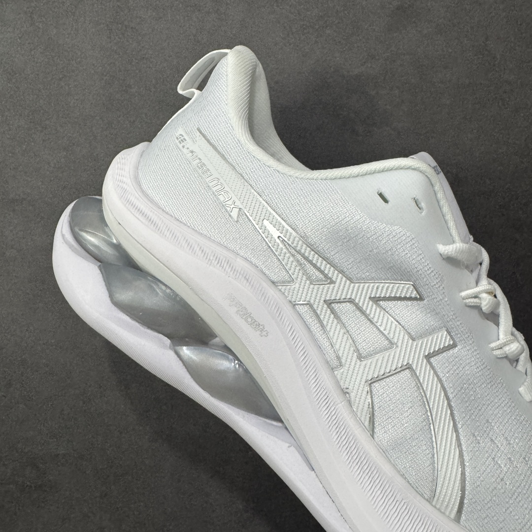 图片[6]-【公司级】Asics GEL-KINSEI MAX 亚瑟士专业跑鞋 #采用工程弹性双层再生针织密度鞋面材质，后跟3D可视GEL缓震乳胶物料 #升级FF BLAST PLUS全新缓震中底部位科技材质，外置高耐磨橡胶外底 稳步升级 货号：1012B512-100 尺码：40-45-选品中心