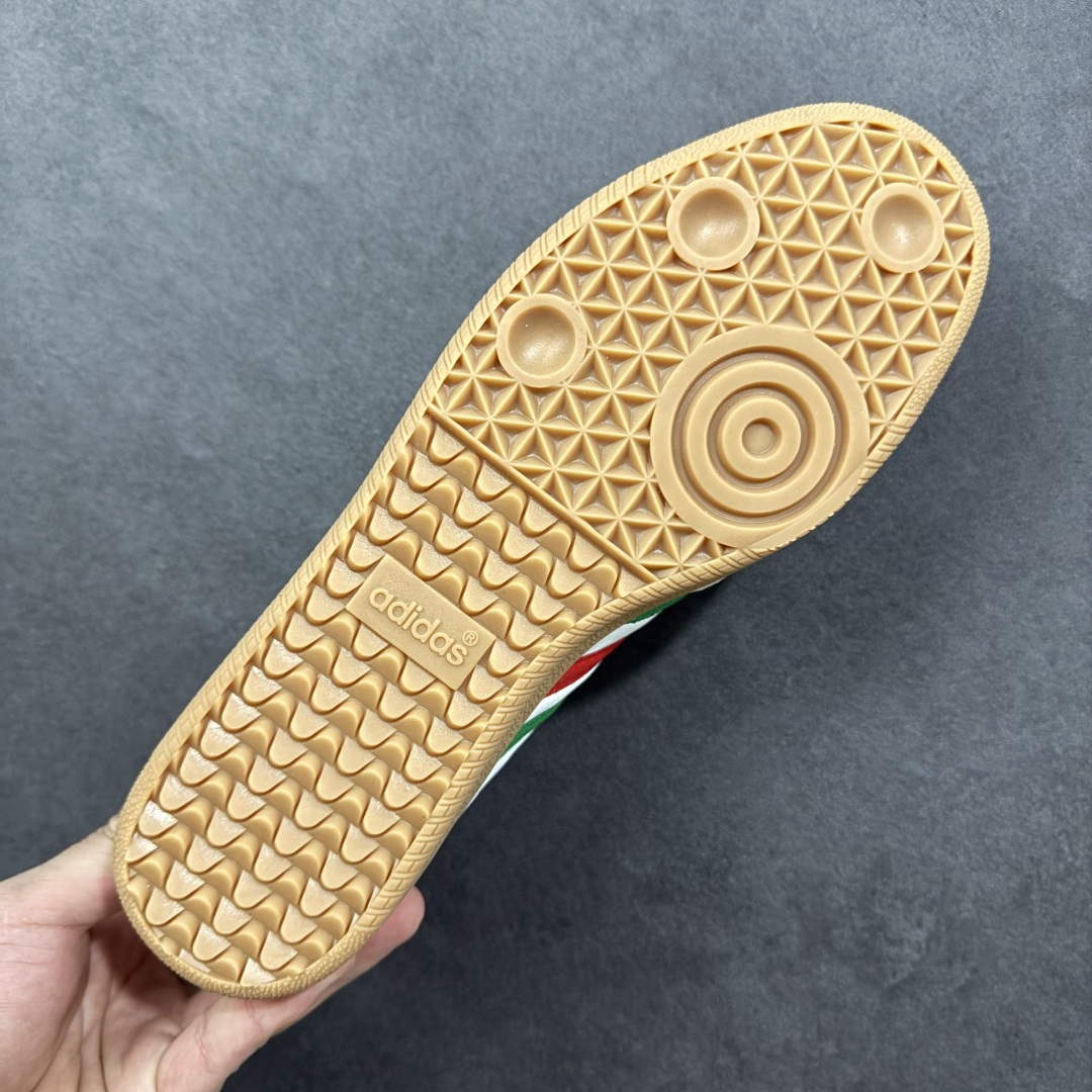 图片[9]-【公司级】Adidas三叶草SAMBA OG 休闲板鞋 性价比天花板 该鞋款鞋面采用多种材料拼接(缝/车线) Superstar系列又备受众多滑板爱好者的青睐 这款Superstar经典鞋 沿用50年来的贝壳鞋头样式 继往开来 采用皮革鞋面和浑厚全包大底设计 烫金徽标伴你在滑板上留下“流星”般绚丽的轨迹 货号： HQ4951 尺码： 36 36.5 37.5 38 38.5 39 40 40.5 41 42 42.5 43 44 44.5 45 编码：YQA170180-选品中心