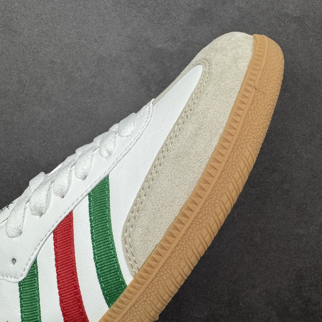 图片[5]-【公司级】Adidas三叶草SAMBA OG 休闲板鞋 性价比天花板 该鞋款鞋面采用多种材料拼接(缝/车线) Superstar系列又备受众多滑板爱好者的青睐 这款Superstar经典鞋 沿用50年来的贝壳鞋头样式 继往开来 采用皮革鞋面和浑厚全包大底设计 烫金徽标伴你在滑板上留下“流星”般绚丽的轨迹 货号： HQ4951 尺码： 36 36.5 37.5 38 38.5 39 40 40.5 41 42 42.5 43 44 44.5 45 编码：YQA170180-选品中心