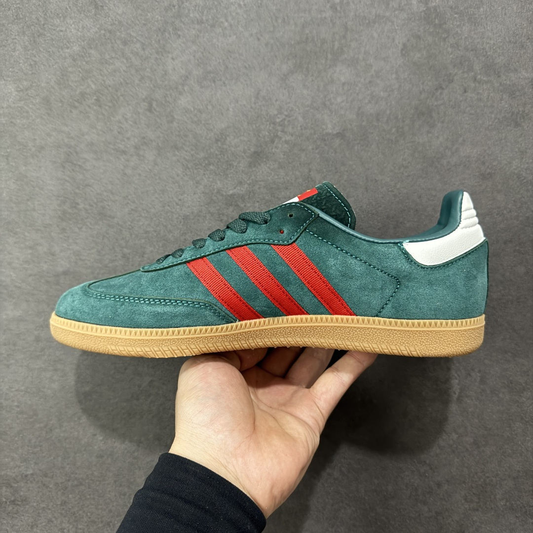 图片[2]-【公司级】Adidas三叶草SAMBA OG 休闲板鞋 性价比天花板 该鞋款鞋面采用多种材料拼接(缝/车线) Superstar系列又备受众多滑板爱好者的青睐 这款Superstar经典鞋 沿用50年来的贝壳鞋头样式 继往开来 采用皮革鞋面和浑厚全包大底设计 烫金徽标伴你在滑板上留下“流星”般绚丽的轨迹 货号： IH6829 尺码： 36 36.5 37.5 38 38.5 39 40 40.5 41 42 42.5 43 44 44.5 45 编码：YQA170180-选品中心