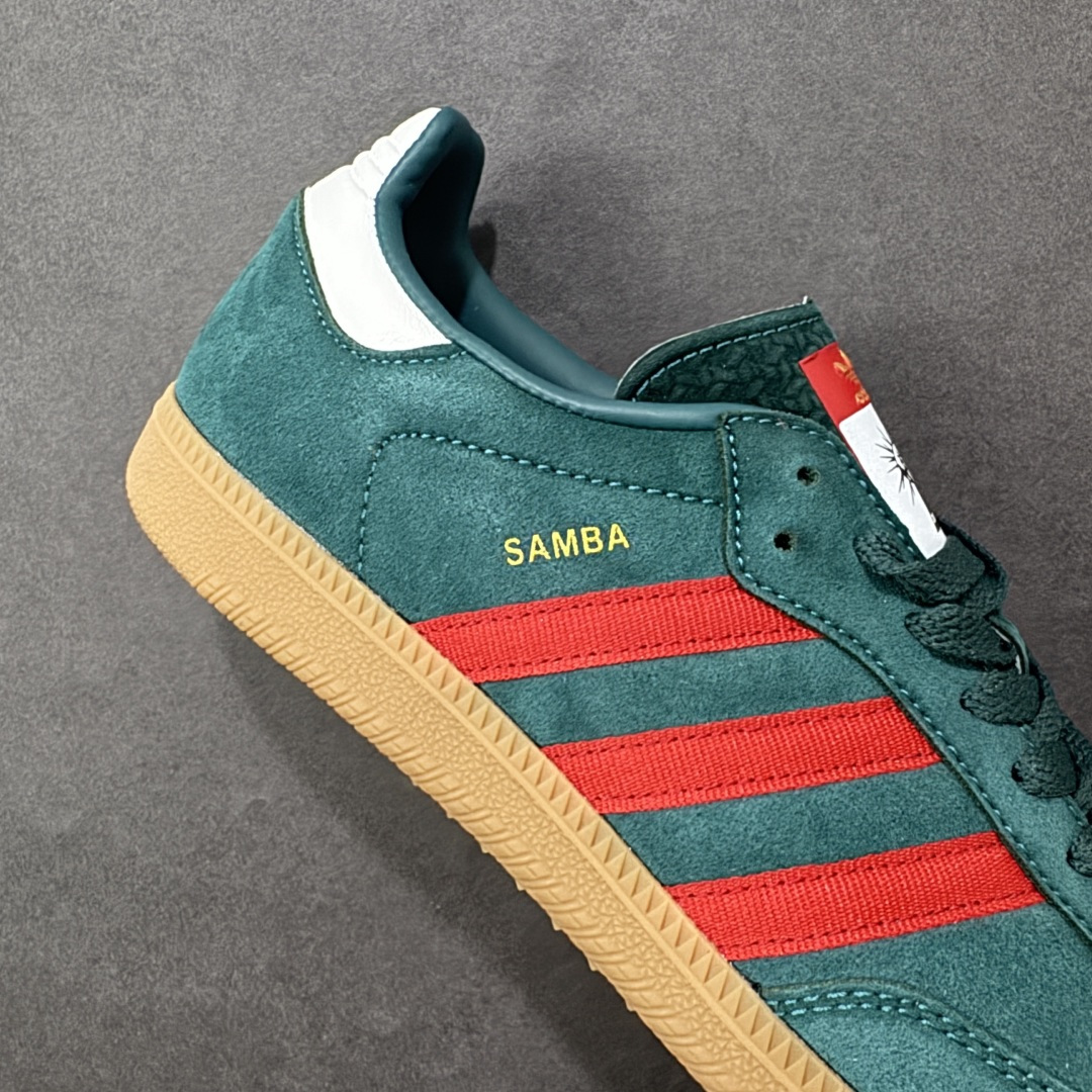 图片[6]-【公司级】Adidas三叶草SAMBA OG 休闲板鞋 性价比天花板 该鞋款鞋面采用多种材料拼接(缝/车线) Superstar系列又备受众多滑板爱好者的青睐 这款Superstar经典鞋 沿用50年来的贝壳鞋头样式 继往开来 采用皮革鞋面和浑厚全包大底设计 烫金徽标伴你在滑板上留下“流星”般绚丽的轨迹 货号： IH6829 尺码： 36 36.5 37.5 38 38.5 39 40 40.5 41 42 42.5 43 44 44.5 45 编码：YQA170180-选品中心