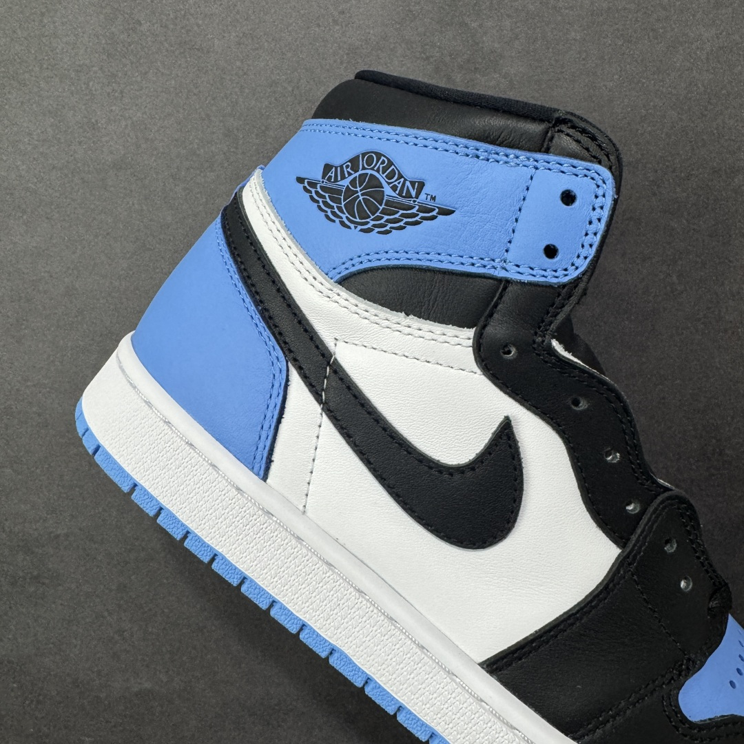 图片[6]-【DG纯原特价】Air Jordan 1 \” University Blue \” AJ1乔1高帮文化篮球鞋 蓝白 DZ5485-400 全新订单出货 高端零售平台外贸专供品质 行业第一梯队大厂出品 原鞋原厂皮料开发打造 完美低趴后仰鞋头 鞋盒钢印 美金外标 原厂竖纹防尘包装纸 整体楦型完美呈现 最大限度还原公司正品 尺码：36-47.5 编码：JNB290300-选品中心