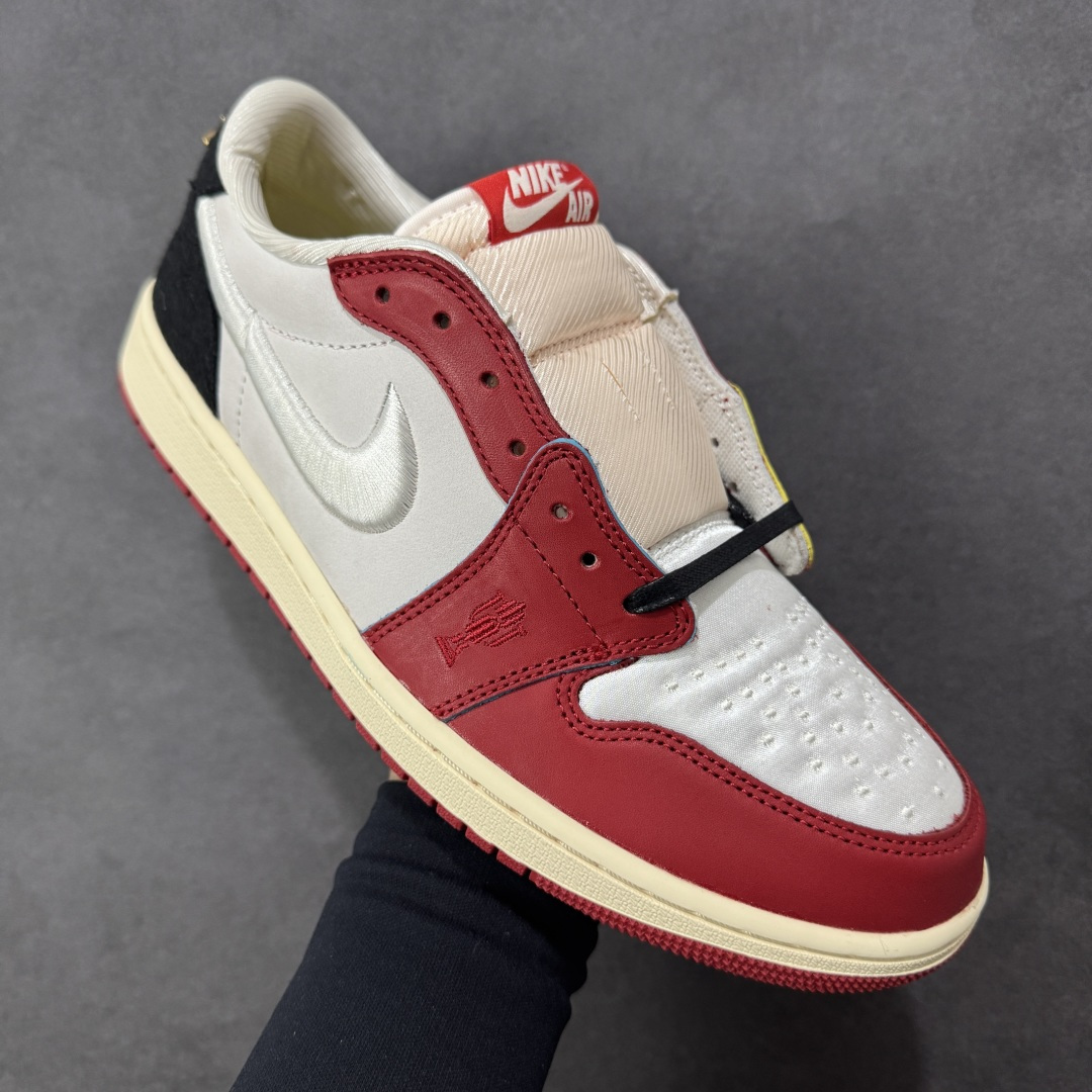 图片[3]-【DG纯原特价】Air Jordan 1 AJ1乔1低帮文化篮球鞋 HV6157-100 全新订单出货 高端零售平台外贸专供品质 行业第一梯队大厂出品 原鞋原厂皮料开发打造 完美低趴后仰鞋头 鞋盒钢印 美金外标 原厂竖纹防尘包装纸 整体楦型完美呈现 最大限度还原公司正品 尺码：40-47.5 编码：JNB250260-选品中心