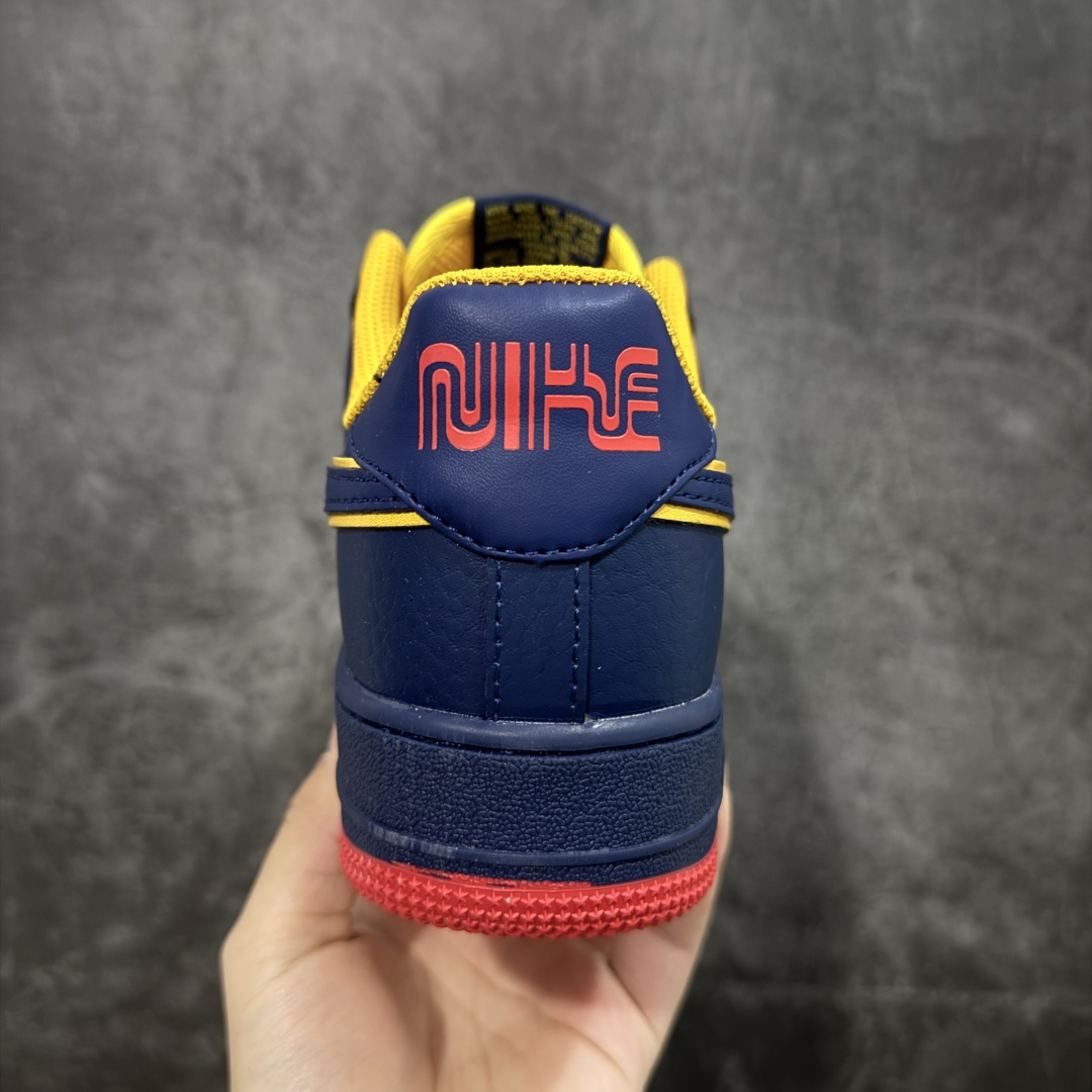 图片[4]-【公司级】Nike Air Force 1 Low 07 \”Retro Pack\” 蓝黄红 原楦头原纸板 打造纯正低帮空军版型 专注外贸渠道 全掌内置蜂窝气垫 原盒配件 原厂中底钢印、拉帮完美 货号：HV5752 410 尺码：36 36.5 37.5 38 38.5 39 40 40.5 41 42 42.5 43 44 44.5 45-选品中心