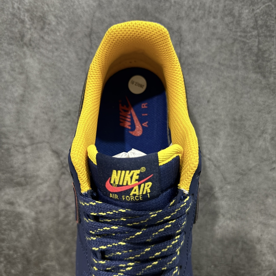 图片[8]-【公司级】Nike Air Force 1 Low 07 \”Retro Pack\” 蓝黄红 原楦头原纸板 打造纯正低帮空军版型 专注外贸渠道 全掌内置蜂窝气垫 原盒配件 原厂中底钢印、拉帮完美 货号：HV5752 410 尺码：36 36.5 37.5 38 38.5 39 40 40.5 41 42 42.5 43 44 44.5 45-选品中心