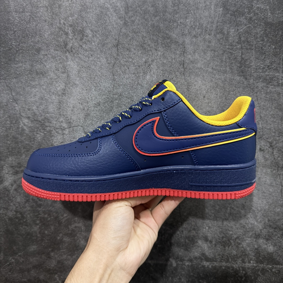 图片[2]-【公司级】Nike Air Force 1 Low 07 \”Retro Pack\” 蓝黄红 原楦头原纸板 打造纯正低帮空军版型 专注外贸渠道 全掌内置蜂窝气垫 原盒配件 原厂中底钢印、拉帮完美 货号：HV5752 410 尺码：36 36.5 37.5 38 38.5 39 40 40.5 41 42 42.5 43 44 44.5 45-选品中心