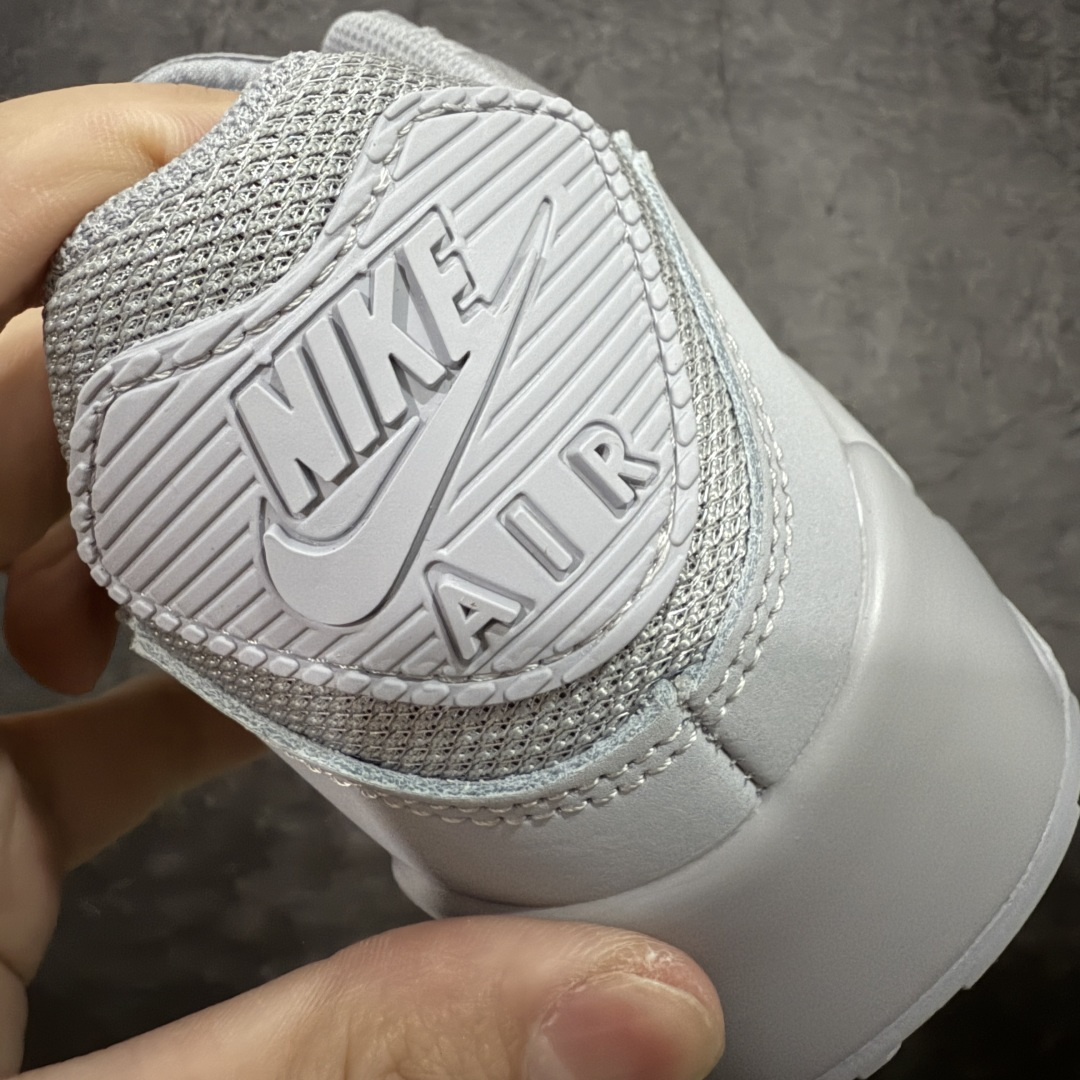 图片[2]-【顶级芯片版】Nike Air Max 90 舒适 复古 合成革减震防滑透气 低帮 休闲跑步鞋 灰色 CN8490-001 鞋舌标可扫码 海外欧州过验版 原纸版原楦头 顶级90款问市 开发数月 原版开发 多道QC质检 鞋型完美复刻 原厂级别工艺 正确色卡 正确气垫蓝光 正确大底 独家私模 采用进口头层牛皮拼接 定位高端市场 行业标杆工艺 尺码：40 40.5 41 42 42.5 43 44 44.5 45 46-选品中心
