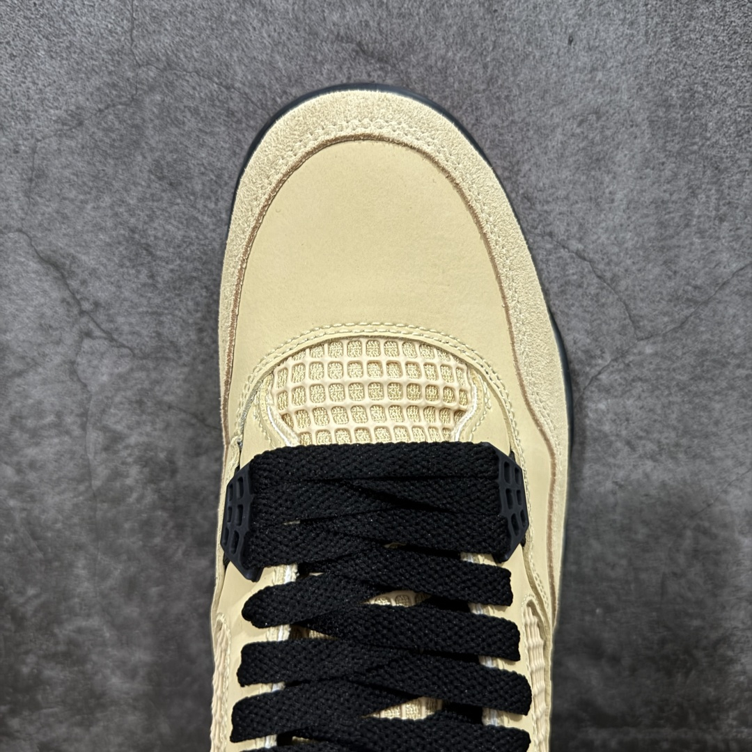 图片[5]-【纯原F版】Air Jordan AJ4 Retro 卡其黑 工厂全新出货 全新品质 原来的货都没了 懂得都懂 原楦原纸板同源开发 完美呈现乔4的版型 内侧正确双色网格 还原细节 正确气垫颜色 正确网格工艺 正确拉帮工艺 全鞋原装材料制作 原档案原模具打造 货号：IH2094 200 尺码：36-48.5-选品中心