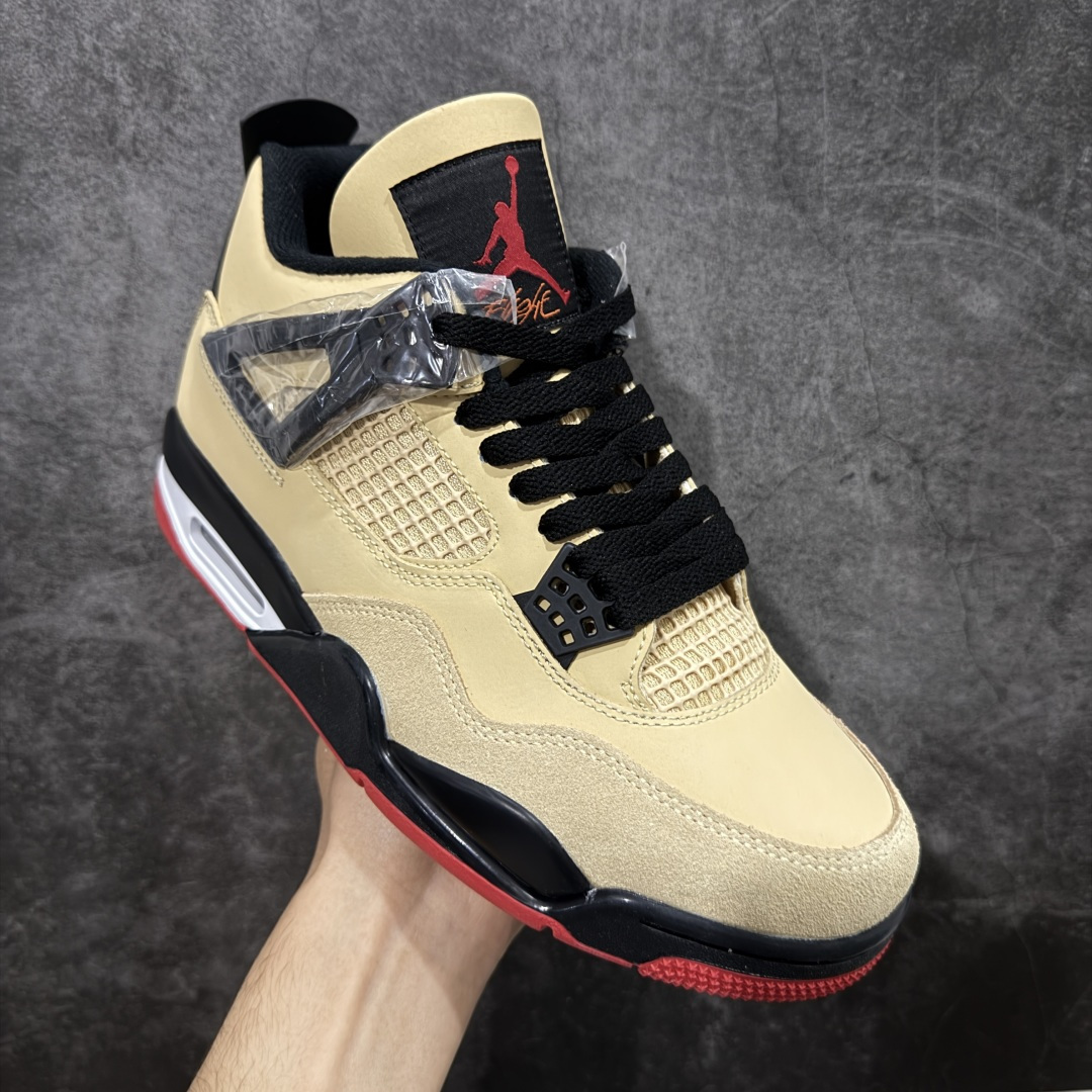 图片[3]-【纯原F版】Air Jordan AJ4 Retro 卡其黑 工厂全新出货 全新品质 原来的货都没了 懂得都懂 原楦原纸板同源开发 完美呈现乔4的版型 内侧正确双色网格 还原细节 正确气垫颜色 正确网格工艺 正确拉帮工艺 全鞋原装材料制作 原档案原模具打造 货号：IH2094 200 尺码：36-48.5-选品中心