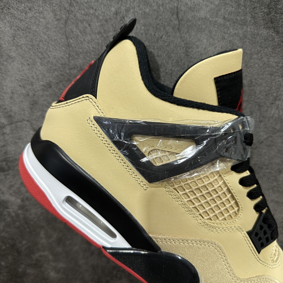 图片[7]-【纯原F版】Air Jordan AJ4 Retro 卡其黑 工厂全新出货 全新品质 原来的货都没了 懂得都懂 原楦原纸板同源开发 完美呈现乔4的版型 内侧正确双色网格 还原细节 正确气垫颜色 正确网格工艺 正确拉帮工艺 全鞋原装材料制作 原档案原模具打造 货号：IH2094 200 尺码：36-48.5-选品中心