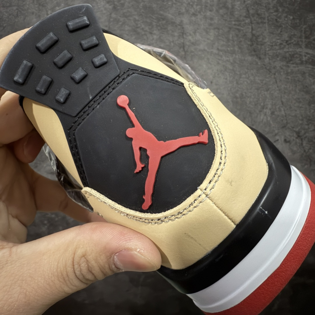 图片[2]-【纯原F版】Air Jordan AJ4 Retro 卡其黑 工厂全新出货 全新品质 原来的货都没了 懂得都懂 原楦原纸板同源开发 完美呈现乔4的版型 内侧正确双色网格 还原细节 正确气垫颜色 正确网格工艺 正确拉帮工艺 全鞋原装材料制作 原档案原模具打造 货号：IH2094 200 尺码：36-48.5-选品中心
