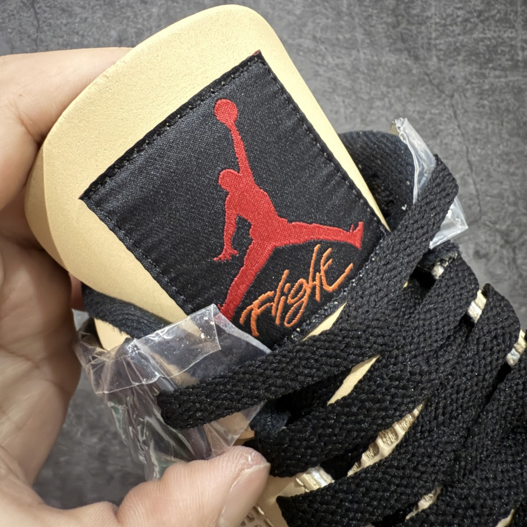 图片[6]-【纯原F版】Air Jordan AJ4 Retro 卡其黑 工厂全新出货 全新品质 原来的货都没了 懂得都懂 原楦原纸板同源开发 完美呈现乔4的版型 内侧正确双色网格 还原细节 正确气垫颜色 正确网格工艺 正确拉帮工艺 全鞋原装材料制作 原档案原模具打造 货号：IH2094 200 尺码：36-48.5-选品中心