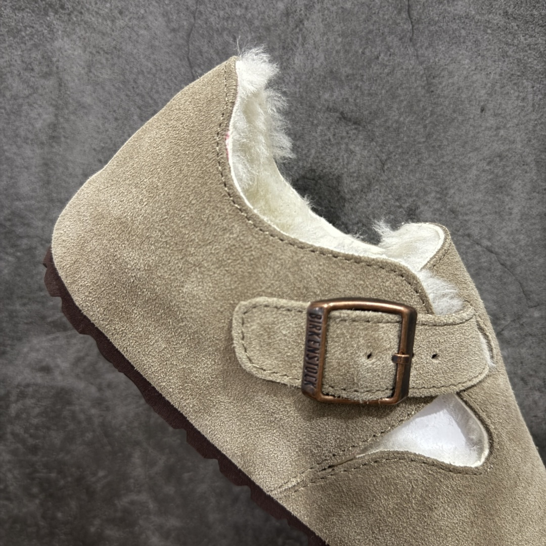 图片[7]-【纯原H版】Birkenstock\\t 勃肯/博肯软木软底全包 半拖 羊毛一体拖鞋 十年ZP代工厂老师傅工艺 纯手工打造原汁原味博肯 市场最强版 没有之一 鞋面设计：选用陸丰A级进口羊皮毛，质地细腻，手感丰满；尺寸间障均匀，柔软，深度保暖；吸湿，进气，排汗 鞋子内里：化质澳洲羔羊皮分子结构可将水蒸气吸进多孔构体中，吸湿性好，透气性极住，保持脚底干爽 鞋底设计：型模EVA极富弹性，加持胎面设计，升级版独家私模，柔软回弹性好，耐折耐磨，防滑防踢 尺码： 35 36 37 38 39 40 41 42 43 44 45-选品中心