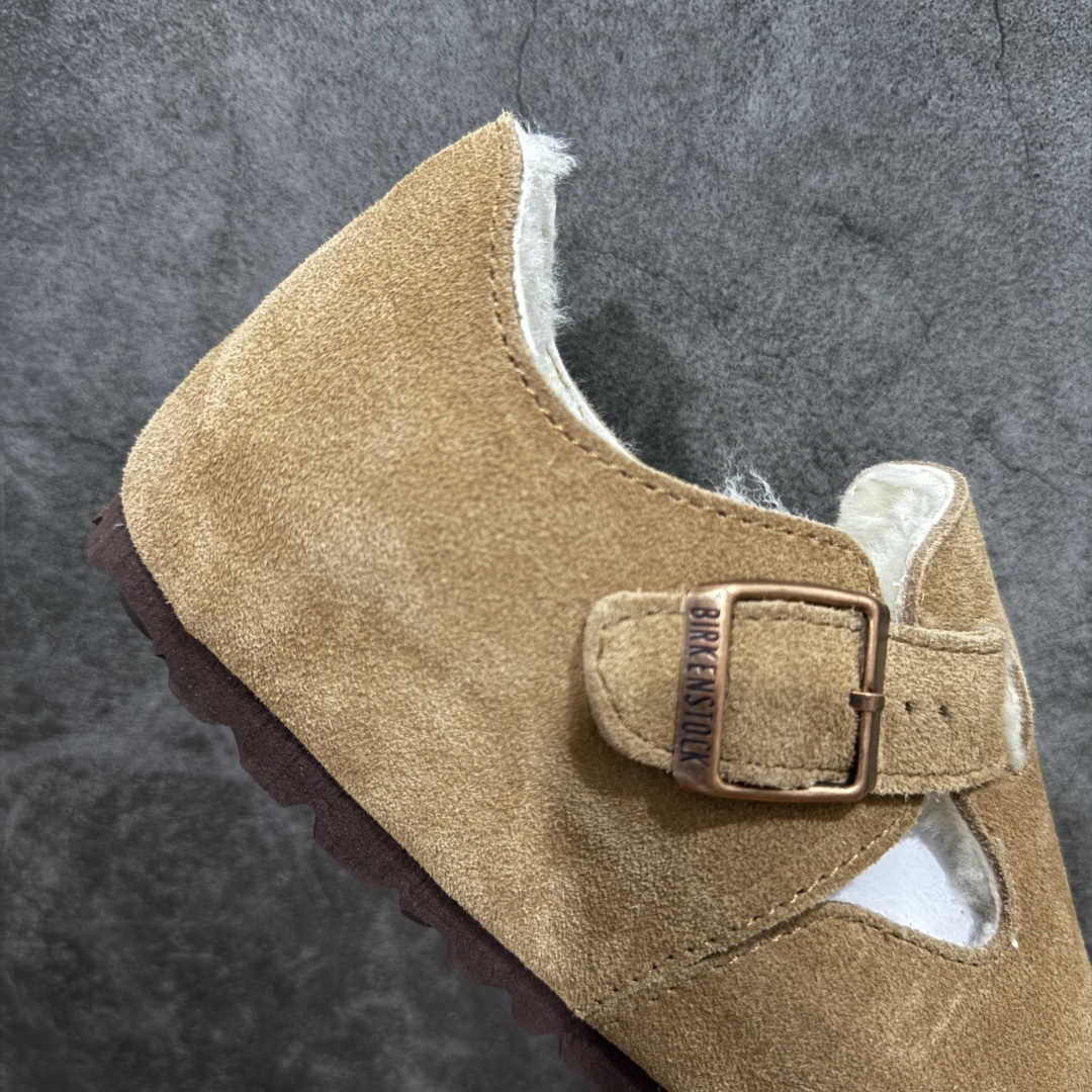 图片[7]-【纯原H版】Birkenstock\\t 勃肯/博肯软木软底全包 半拖 羊毛一体拖鞋 十年ZP代工厂老师傅工艺 纯手工打造原汁原味博肯 市场最强版 没有之一 鞋面设计：选用陸丰A级进口羊皮毛，质地细腻，手感丰满；尺寸间障均匀，柔软，深度保暖；吸湿，进气，排汗 鞋子内里：化质澳洲羔羊皮分子结构可将水蒸气吸进多孔构体中，吸湿性好，透气性极住，保持脚底干爽 鞋底设计：型模EVA极富弹性，加持胎面设计，升级版独家私模，柔软回弹性好，耐折耐磨，防滑防踢 尺码： 35 36 37 38 39 40 41 42 43 44 45-选品中心