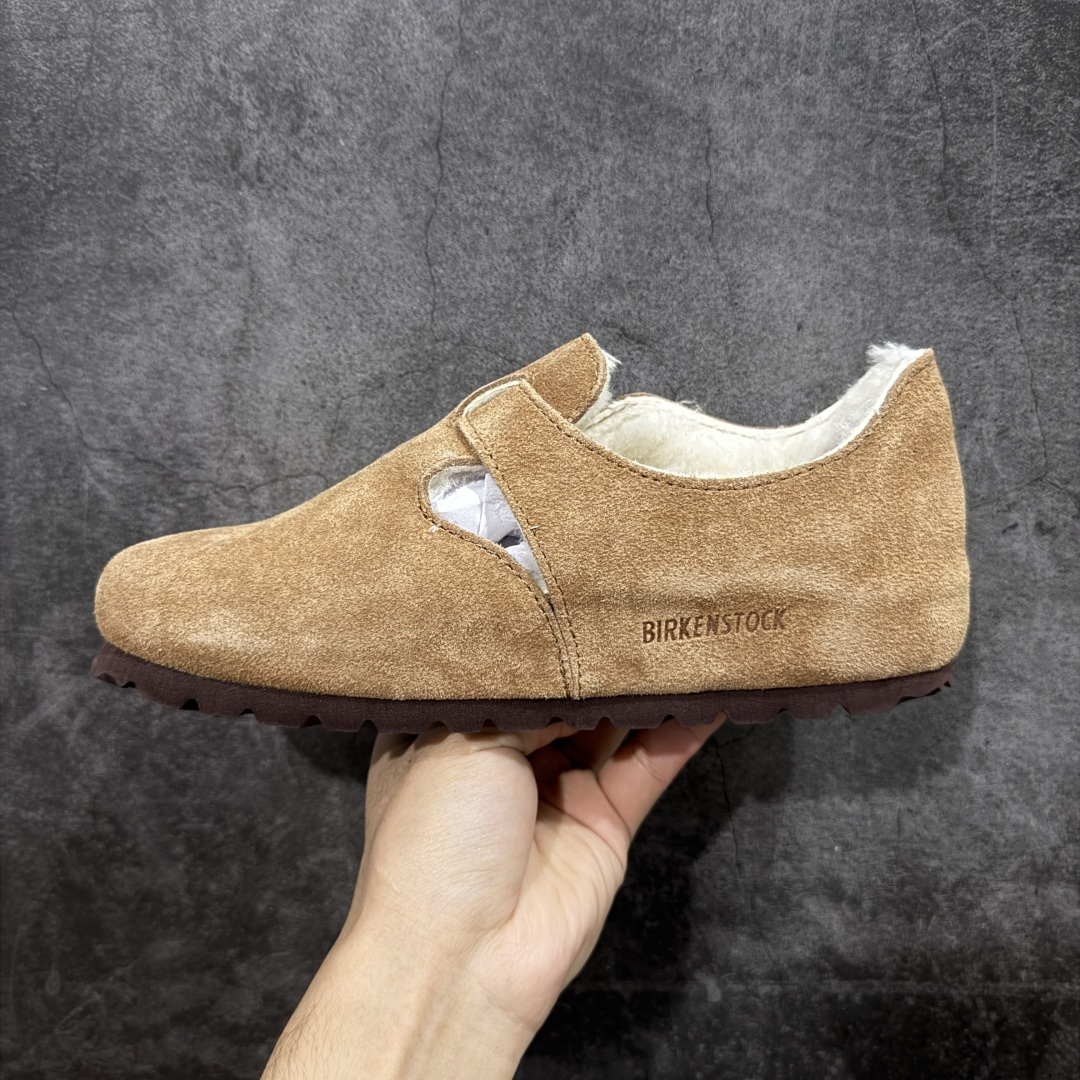 图片[2]-【纯原H版】Birkenstock\\t 勃肯/博肯软木软底全包 半拖 羊毛一体拖鞋 十年ZP代工厂老师傅工艺 纯手工打造原汁原味博肯 市场最强版 没有之一 鞋面设计：选用陸丰A级进口羊皮毛，质地细腻，手感丰满；尺寸间障均匀，柔软，深度保暖；吸湿，进气，排汗 鞋子内里：化质澳洲羔羊皮分子结构可将水蒸气吸进多孔构体中，吸湿性好，透气性极住，保持脚底干爽 鞋底设计：型模EVA极富弹性，加持胎面设计，升级版独家私模，柔软回弹性好，耐折耐磨，防滑防踢 尺码： 35 36 37 38 39 40 41 42 43 44 45-选品中心