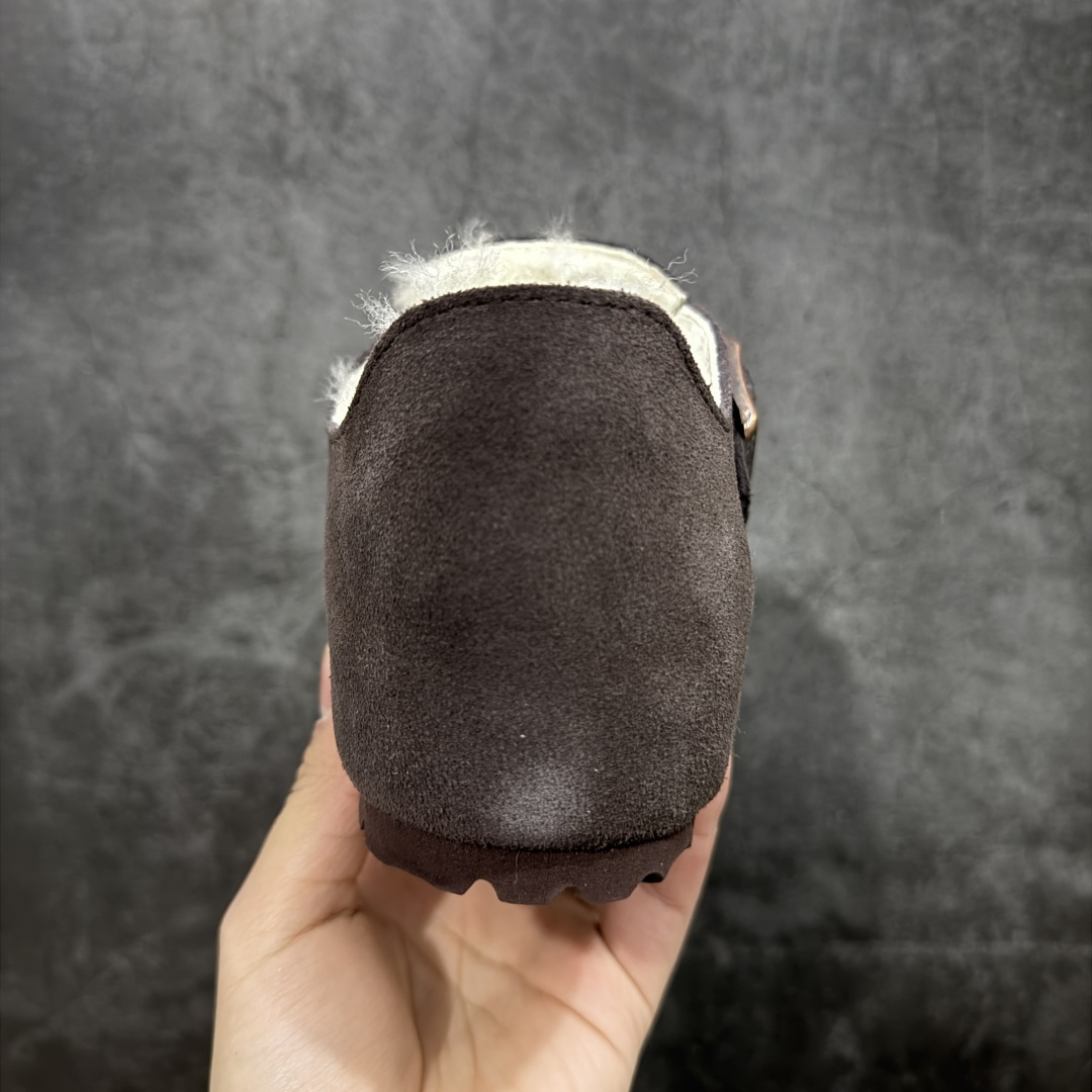 图片[4]-【纯原H版】Birkenstock\\t 勃肯/博肯软木软底全包 半拖 羊毛一体拖鞋 十年ZP代工厂老师傅工艺 纯手工打造原汁原味博肯 市场最强版 没有之一 鞋面设计：选用陸丰A级进口羊皮毛，质地细腻，手感丰满；尺寸间障均匀，柔软，深度保暖；吸湿，进气，排汗 鞋子内里：化质澳洲羔羊皮分子结构可将水蒸气吸进多孔构体中，吸湿性好，透气性极住，保持脚底干爽 鞋底设计：型模EVA极富弹性，加持胎面设计，升级版独家私模，柔软回弹性好，耐折耐磨，防滑防踢 尺码： 35 36 37 38 39 40 41 42 43 44 45-选品中心