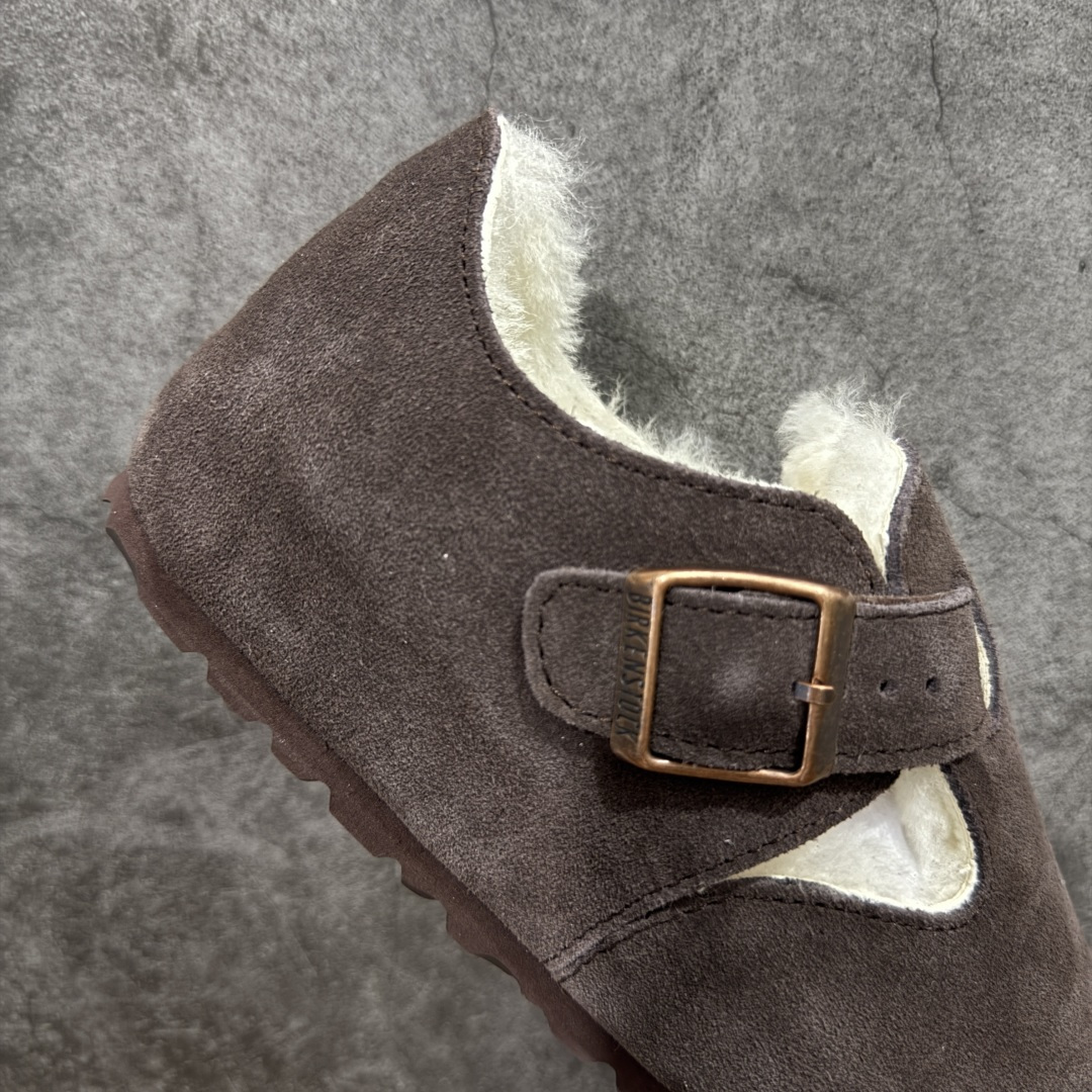 图片[7]-【纯原H版】Birkenstock\\t 勃肯/博肯软木软底全包 半拖 羊毛一体拖鞋 十年ZP代工厂老师傅工艺 纯手工打造原汁原味博肯 市场最强版 没有之一 鞋面设计：选用陸丰A级进口羊皮毛，质地细腻，手感丰满；尺寸间障均匀，柔软，深度保暖；吸湿，进气，排汗 鞋子内里：化质澳洲羔羊皮分子结构可将水蒸气吸进多孔构体中，吸湿性好，透气性极住，保持脚底干爽 鞋底设计：型模EVA极富弹性，加持胎面设计，升级版独家私模，柔软回弹性好，耐折耐磨，防滑防踢 尺码： 35 36 37 38 39 40 41 42 43 44 45-选品中心