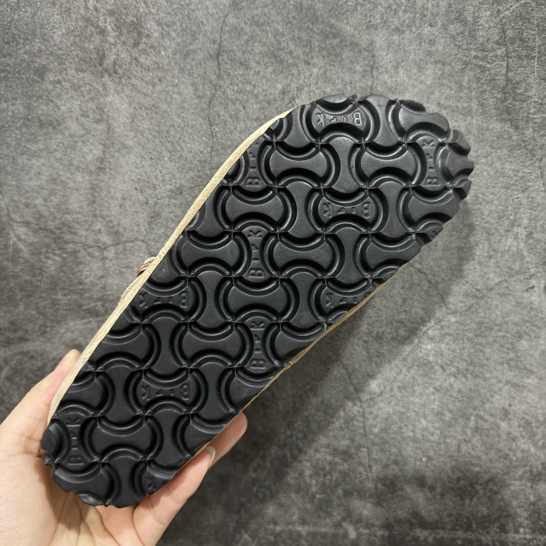 图片[9]-【纯原H版】Birkenstock\\t 勃肯/博肯软木软底全包 半拖 羊毛一体拖鞋 十年ZP代工厂老师傅工艺 纯手工打造原汁原味博肯 市场最强版 没有之一 鞋面设计：选用陸丰A级进口羊皮毛，质地细腻，手感丰满；尺寸间障均匀，柔软，深度保暖；吸湿，进气，排汗 鞋子内里：化质澳洲羔羊皮分子结构可将水蒸气吸进多孔构体中，吸湿性好，透气性极住，保持脚底干爽 鞋底设计：型模EVA极富弹性，加持胎面设计，升级版独家私模，柔软回弹性好，耐折耐磨，防滑防踢 尺码： 35 36 37 38 39 40 41 42 43 44 45-选品中心