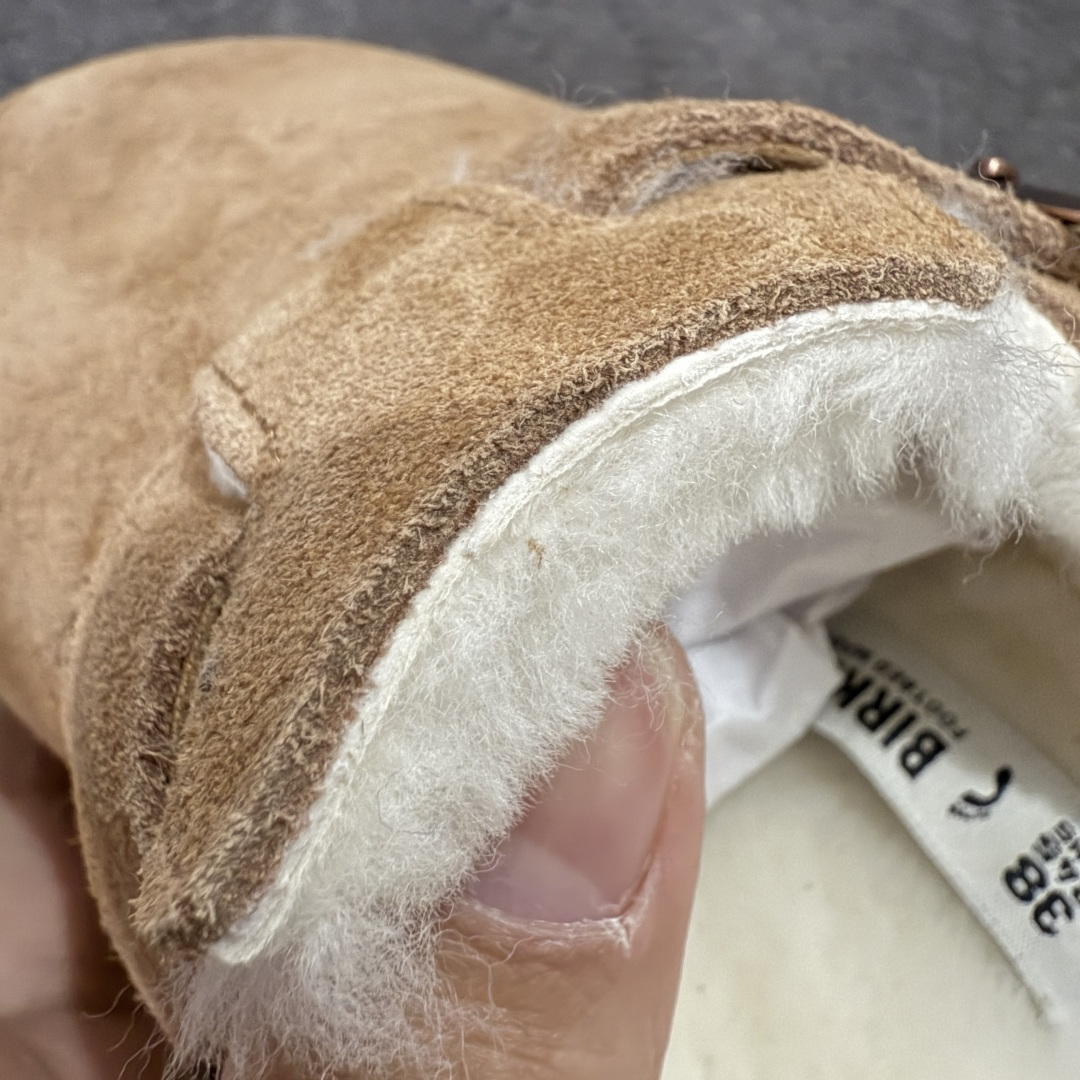 图片[9]-【纯原H版】Birkenstock\\t 勃肯/博肯软木软底全包 半拖 羊毛一体拖鞋 十年ZP代工厂老师傅工艺 纯手工打造原汁原味博肯 市场最强版 没有之一 鞋面设计：选用陸丰A级进口羊皮毛，质地细腻，手感丰满；尺寸间障均匀，柔软，深度保暖；吸湿，进气，排汗 鞋子内里：化质澳洲羔羊皮分子结构可将水蒸气吸进多孔构体中，吸湿性好，透气性极住，保持脚底干爽 鞋底设计：型模EVA极富弹性，加持胎面设计，升级版独家私模，柔软回弹性好，耐折耐磨，防滑防踢 尺码： 35 36 37 38 39 40 41 42 43 44 45-选品中心