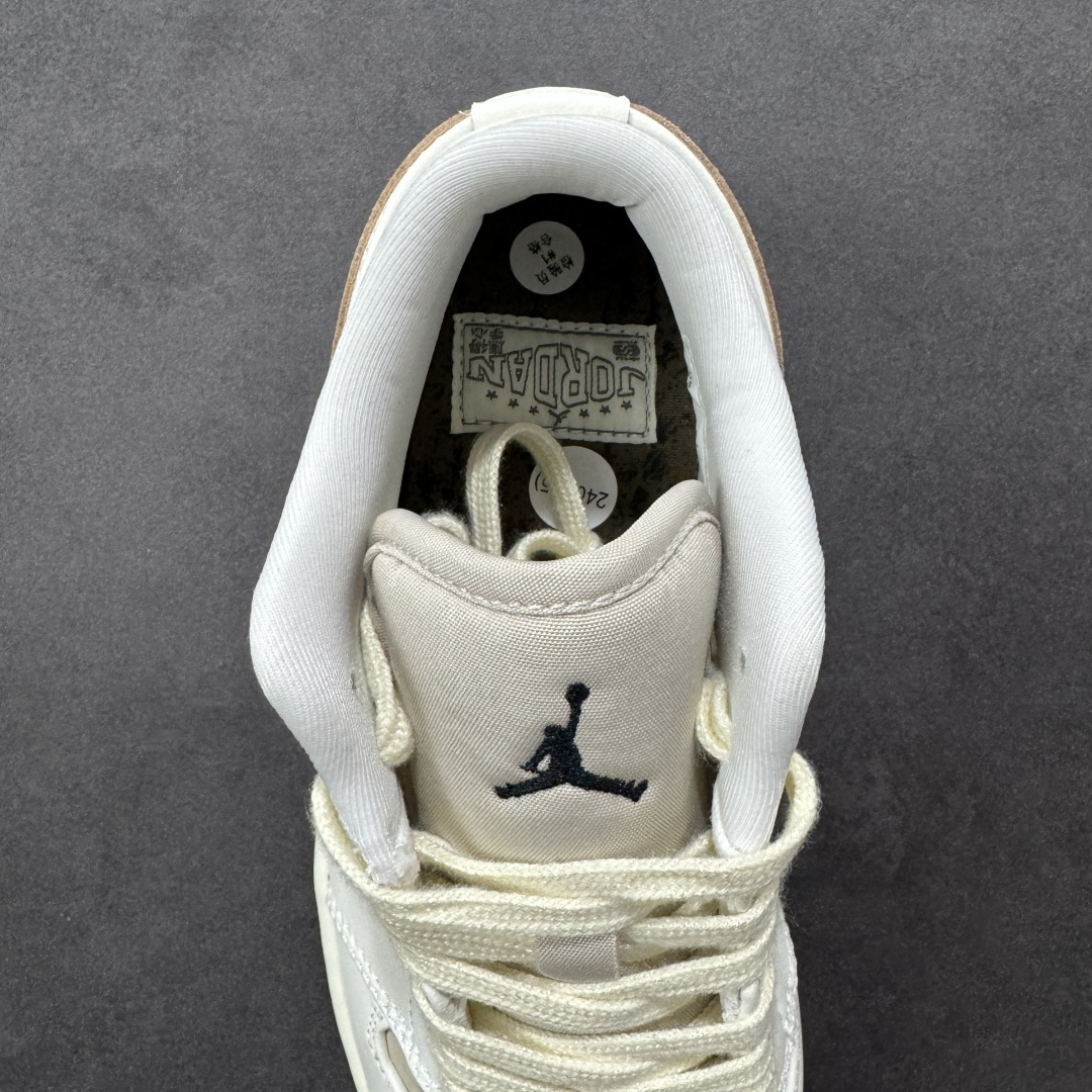 图片[7]-【H11版本】耐克Nike Air Jordan 1 AJ1经典复古经典低帮百搭文化篮球鞋 IB8855-121 公司级真标半码制#原档案原数据开发版型#采用荔枝纹头层皮革鞋面材质#原厂立体填充鞋舌海绵#中底注胶孔及缜密中底拉帮工艺#原数据开发模具大底 尺码：35.5 36 36.5 37.5 38 38.5 39 40 40.5 41 42 42.5 43 44 44.5 45 46 47.5 编码：H11B270280-选品中心