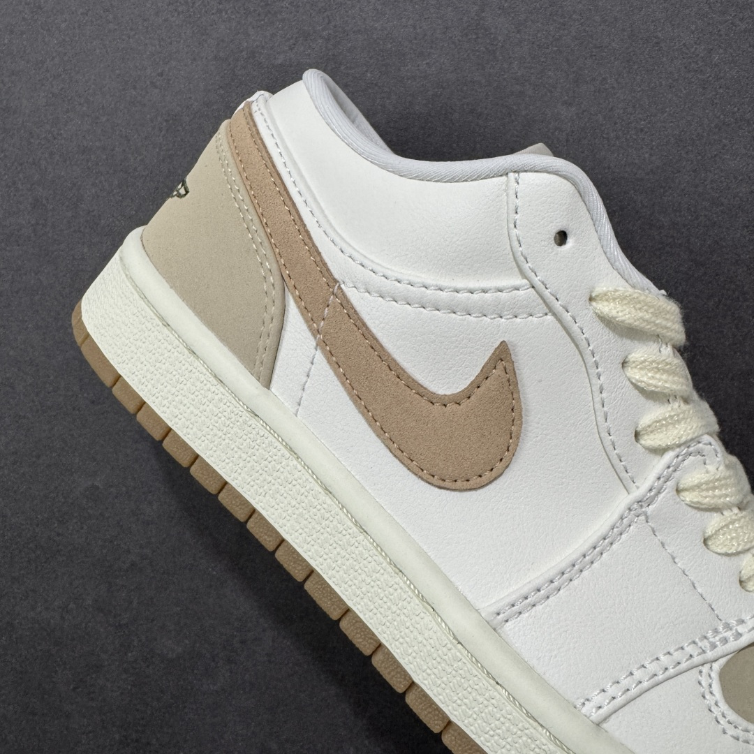 图片[6]-【H11版本】耐克Nike Air Jordan 1 AJ1经典复古经典低帮百搭文化篮球鞋 IB8855-121 公司级真标半码制#原档案原数据开发版型#采用荔枝纹头层皮革鞋面材质#原厂立体填充鞋舌海绵#中底注胶孔及缜密中底拉帮工艺#原数据开发模具大底 尺码：35.5 36 36.5 37.5 38 38.5 39 40 40.5 41 42 42.5 43 44 44.5 45 46 47.5 编码：H11B270280-选品中心