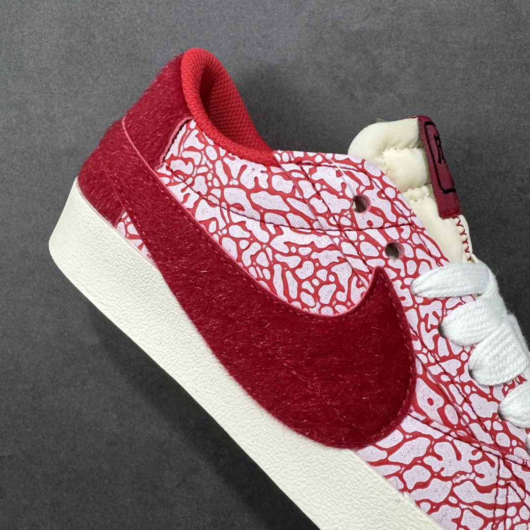 图片[6]-【公司级】Nike Blazer low 77 JUMBO 马年限定开括者大勾低帮休闲板鞋 鞋领采用弹性织物材质打造，方便穿脱的同时，带来舒适的穿着体验。鞋侧巨型大勾，让整双鞋极具复古质感。鞋底采用锯齿状设计，增强抓地力和耐久度 货号：DN2158-105 尺码：36-45-选品中心