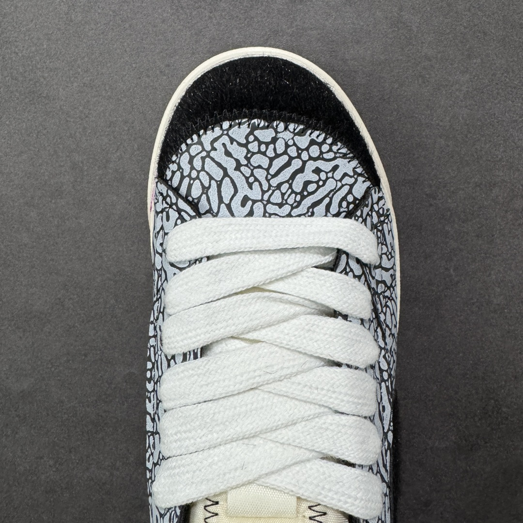 图片[8]-【公司级】Nike Blazer low 77 JUMBO 马年限定开括者大勾低帮休闲板鞋 鞋领采用弹性织物材质打造，方便穿脱的同时，带来舒适的穿着体验。鞋侧巨型大勾，让整双鞋极具复古质感。鞋底采用锯齿状设计，增强抓地力和耐久度 货号：DN2158-104 尺码：36-45-选品中心