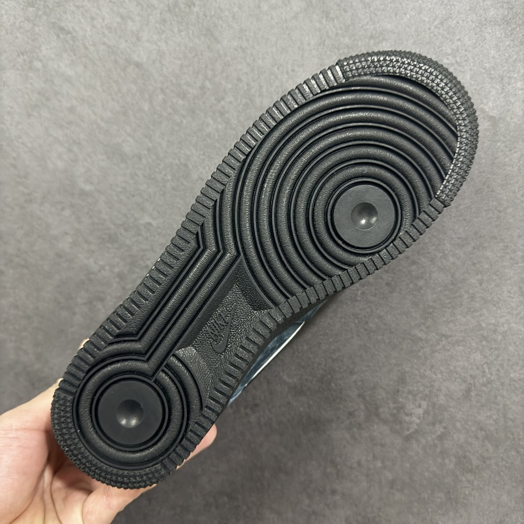 图片[9]-【定制版】Nike Air Force 1\’07 Low 深蓝黑 全麂皮 空军低帮休闲板鞋  #定制皮料 原盒原包装 原楦头原纸板 纯正版型 内置全掌气垫 货号：ZH0316-157  尺码：36 36.5 37.5 38 38.5 39 40 40.5 41 42 42.5 43 44 44.5 45-选品中心