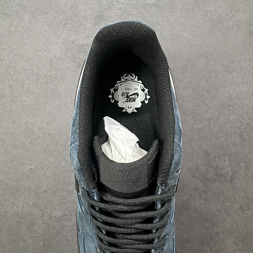 图片[7]-【定制版】Nike Air Force 1\’07 Low 深蓝黑 全麂皮 空军低帮休闲板鞋  #定制皮料 原盒原包装 原楦头原纸板 纯正版型 内置全掌气垫 货号：ZH0316-157  尺码：36 36.5 37.5 38 38.5 39 40 40.5 41 42 42.5 43 44 44.5 45-选品中心