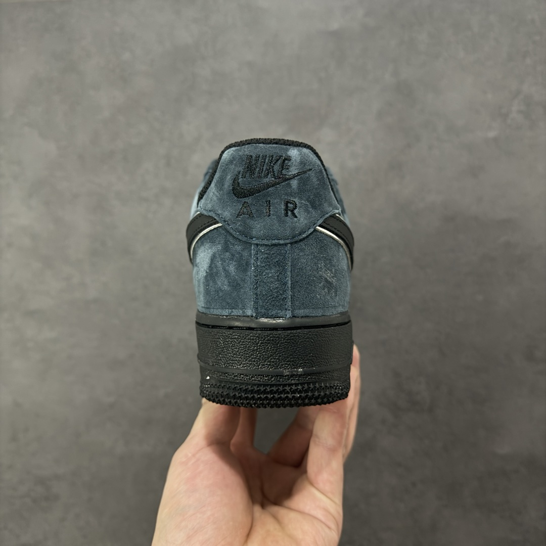 图片[4]-【定制版】Nike Air Force 1\’07 Low 深蓝黑 全麂皮 空军低帮休闲板鞋  #定制皮料 原盒原包装 原楦头原纸板 纯正版型 内置全掌气垫 货号：ZH0316-157  尺码：36 36.5 37.5 38 38.5 39 40 40.5 41 42 42.5 43 44 44.5 45-选品中心