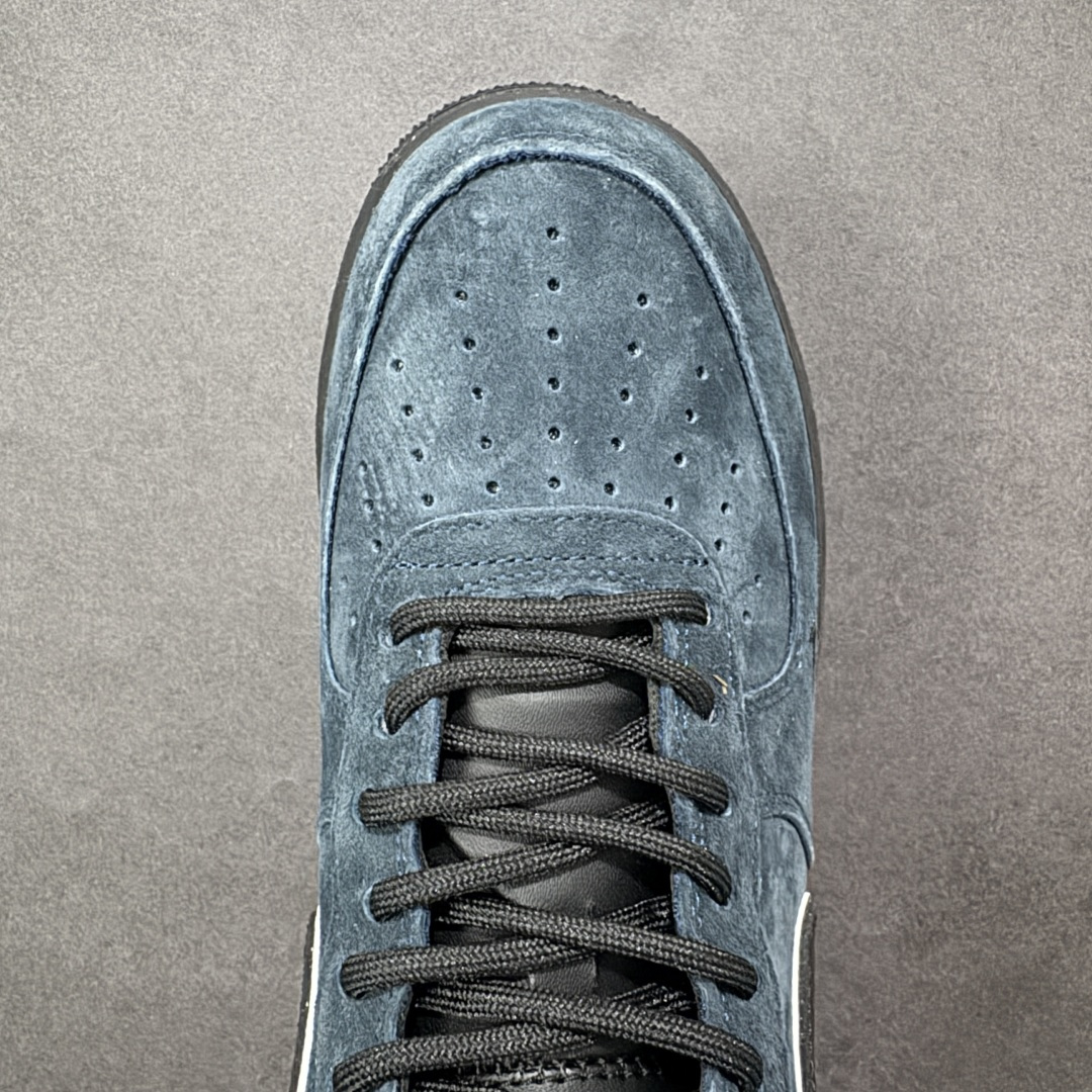 图片[8]-【定制版】Nike Air Force 1\’07 Low 深蓝黑 全麂皮 空军低帮休闲板鞋  #定制皮料 原盒原包装 原楦头原纸板 纯正版型 内置全掌气垫 货号：ZH0316-157  尺码：36 36.5 37.5 38 38.5 39 40 40.5 41 42 42.5 43 44 44.5 45-选品中心