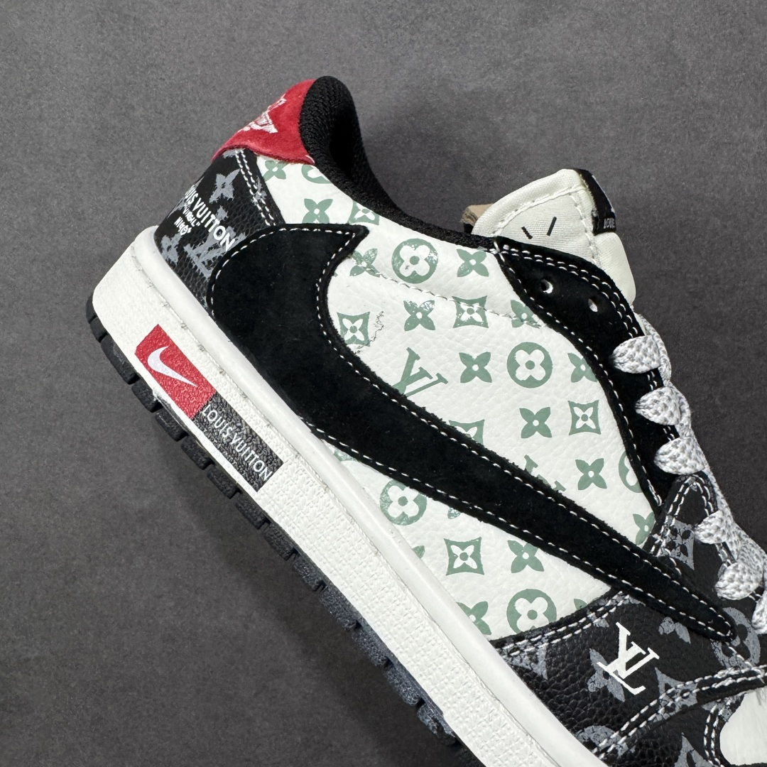 图片[6]-【定制版】Air Jordan 1 Low AJ1 乔1 LV联名款 高端定制 低帮复古篮球鞋  #定制鞋盒 大厂纯原品质出货 超高清洁度 皮料切割干净无任何毛边 细节完美 货号：DZ5899-036  尺码：36 36.5 37.5 38 38.5 39 40 40.5 41 42 42.5 43 44 44.5 45-选品中心