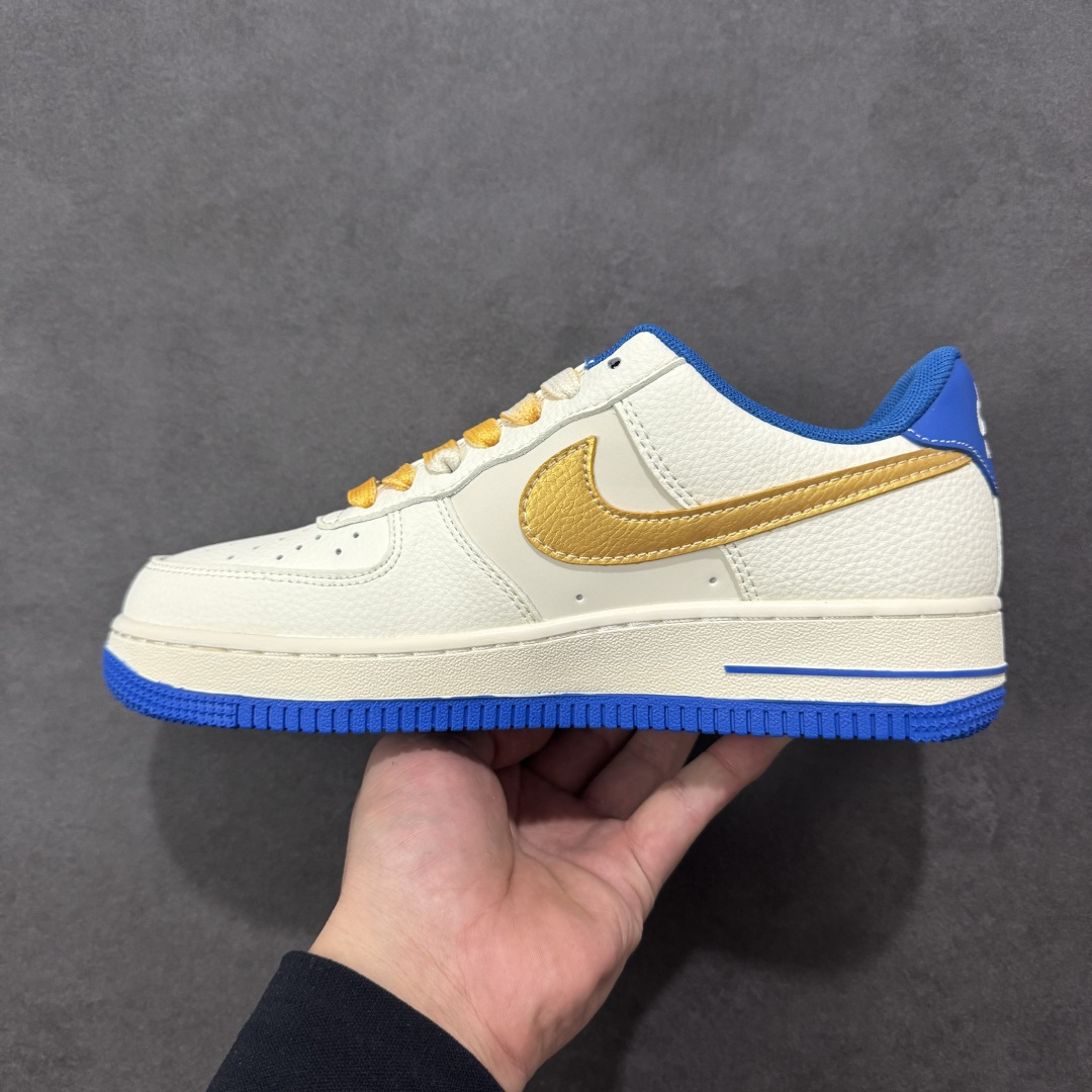 图片[2]-【定制版】Nike Air Force 1\’07 Low 联名 勇士米金勾 空军低帮休闲板鞋  #原楦头原纸板 原装鞋盒 定制五金配件 内置全掌气垫 原厂鞋底 货号：QW5606-270  尺码：36 36.5 37.5 38 38.5 39 40 40.5 41 42 42.5 43 44 44.5 45-选品中心