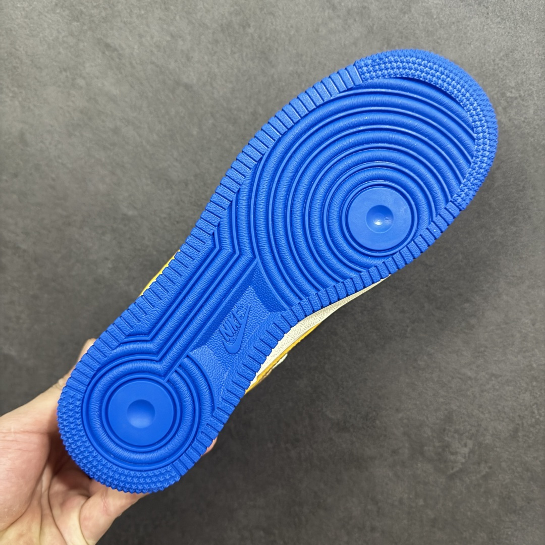 图片[9]-【定制版】Nike Air Force 1\’07 Low 联名 勇士米金勾 空军低帮休闲板鞋  #原楦头原纸板 原装鞋盒 定制五金配件 内置全掌气垫 原厂鞋底 货号：QW5606-270  尺码：36 36.5 37.5 38 38.5 39 40 40.5 41 42 42.5 43 44 44.5 45-选品中心