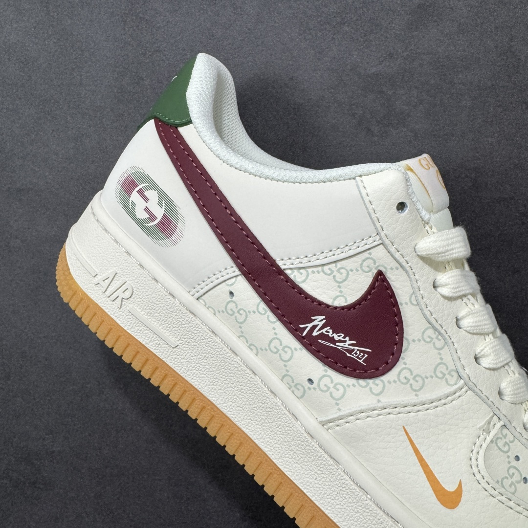 图片[6]-【定制版】Nk Air Force 1\’07 Low GL联名款空军一号低帮休闲板鞋 XS1958-624  #原楦头原纸板 原装鞋盒 定制五金配件 内置全掌气垫 原厂鞋底   尺码：36 36.5 37.5 38 38.5 39 40 40.5 41 42 42.5 43 44 44.5 45 编码：GLB310320-选品中心