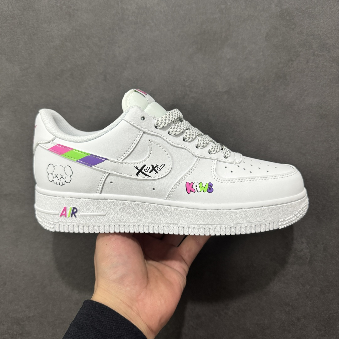 【定制版】Nk Air Force 1\'07 Low GL联名款空军一号低帮休闲板鞋 XS1958-620  #原楦头原纸板 原装鞋盒 定制五金配件 内置全掌气垫 原厂鞋底   尺码：36 36.5 37.5 38 38.5 39 40 40.5 41 42 42.5 43 44 44.5 45 编码：HXSB310320-选品中心