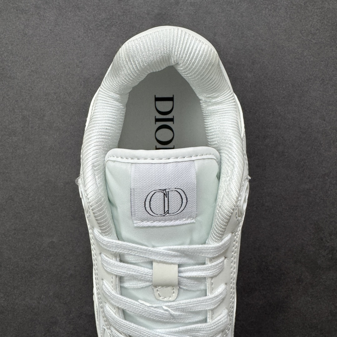 图片[7]-【YH版本】DIOR B27 Low \’Dior Oblique Galaxy 迪奥 低帮 黑色 牛皮织物徽标印花低邦休闲板鞋 这款B27低帮运动鞋是该系列新品，延续Dior的经典款式。采用灰色光滑牛皮革精心制作，侧面饰以米色和黑色Obliquex印花镶片；\”CD Lcons\”造型的鞋带孔眼巧妙精致，双色橡胶鞋底、后侧鞋口和鞋跟处均带有品牌标志性细节，提升格调。时尚百搭，可为各式造型增光添彩。 货号：3SN272ZIR16536 尺码：38 39 40 41 42 43 44 45 46 编码：XSB270280-选品中心