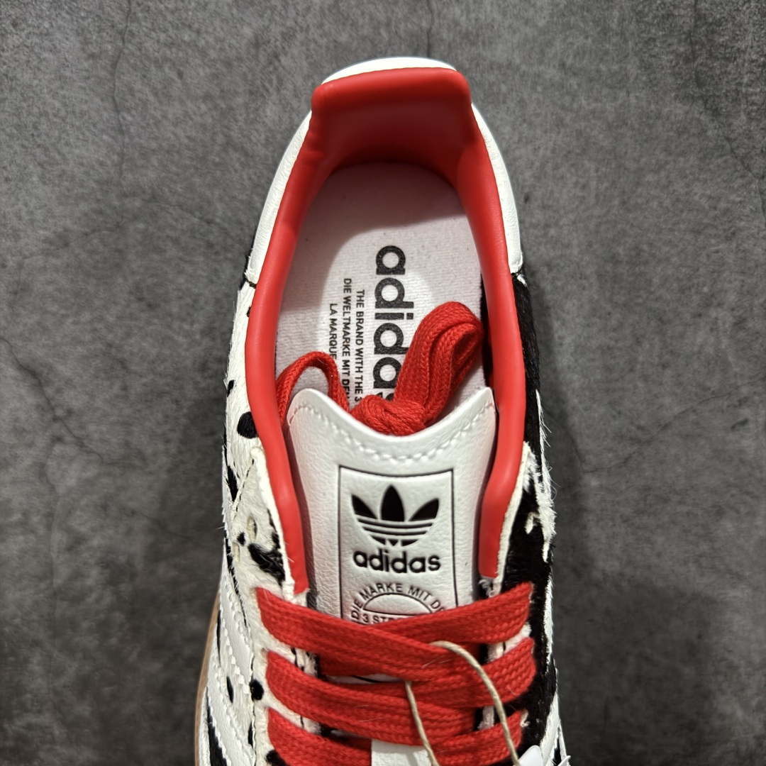 图片[8]-【纯原版】Adidas Samba OG 阿迪三叶草休闲板鞋黑白豹纹马毛 货号：KI6956 正确马毛材料 完美版型 大厂出品 区别市场偷工减料版本 尺码：35.5 36 36.5 37 38 38.5 39 40 40.5 41 42 42.5 43 44 44.5 45-选品中心