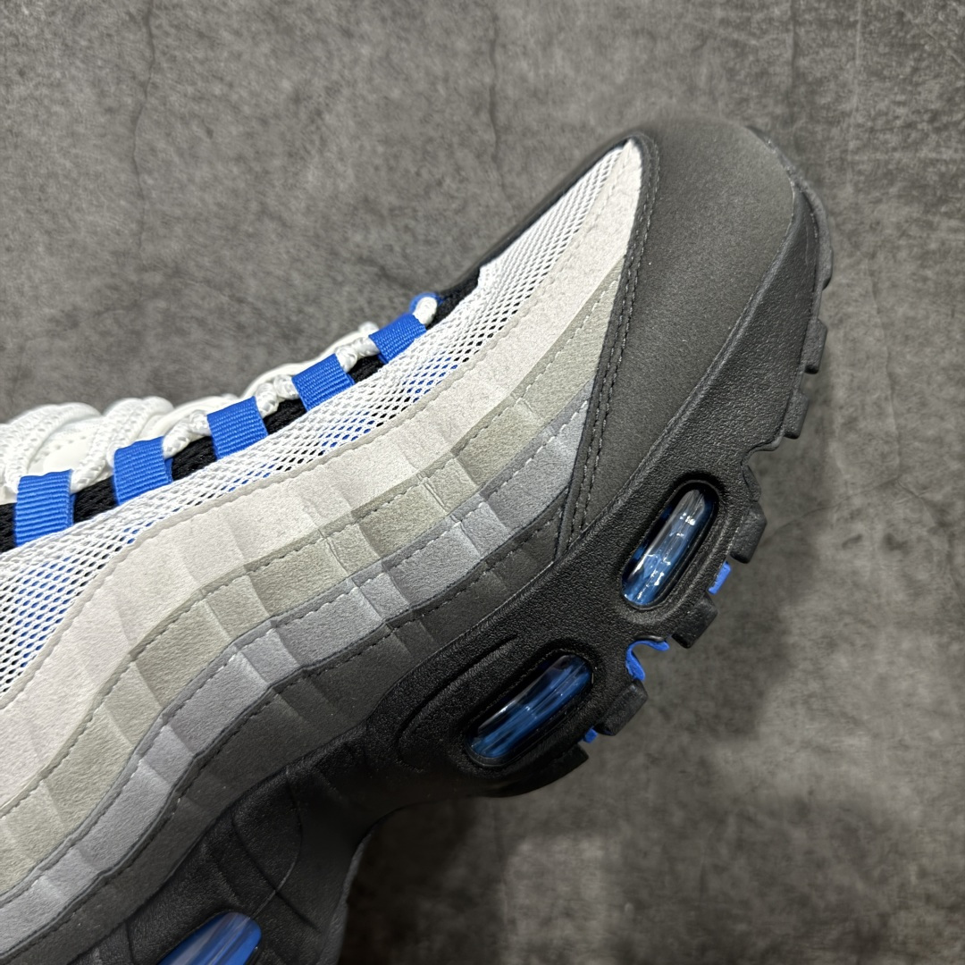 图片[6]-【KZ2.0版本】Nike Air Max 95 灰黑蓝 货号：IM7410-100 纯原大厂生产线出品 原厂材料 原厂楦头 市场正确版本 区分错版 尺码：40 41 42 43 44 45 46 47.5 48 48.5-选品中心