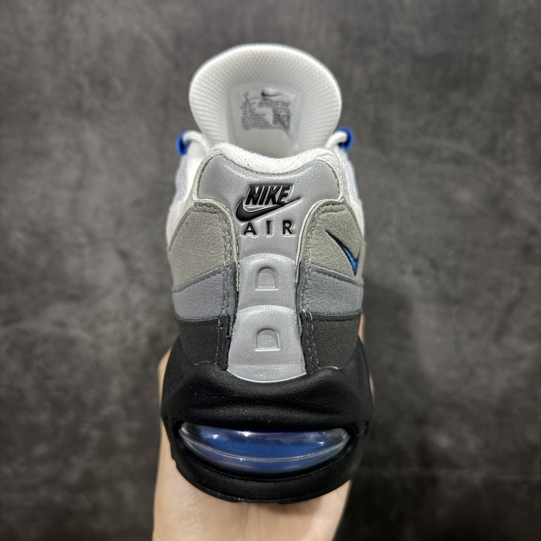 图片[4]-【KZ2.0版本】Nike Air Max 95 灰黑蓝 货号：IM7410-100 纯原大厂生产线出品 原厂材料 原厂楦头 市场正确版本 区分错版 尺码：40 41 42 43 44 45 46 47.5 48 48.5-选品中心