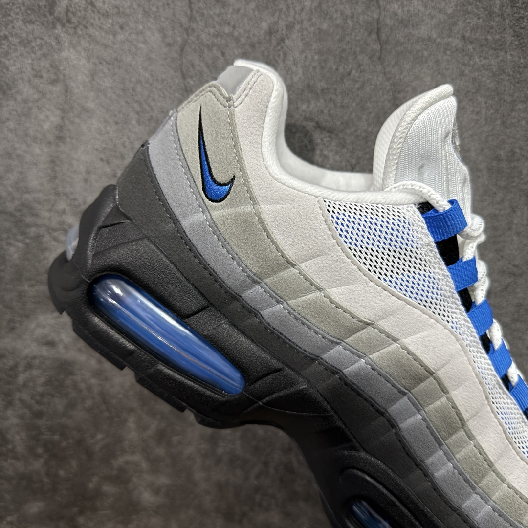 图片[7]-【KZ2.0版本】Nike Air Max 95 灰黑蓝 货号：IM7410-100 纯原大厂生产线出品 原厂材料 原厂楦头 市场正确版本 区分错版 尺码：40 41 42 43 44 45 46 47.5 48 48.5-选品中心